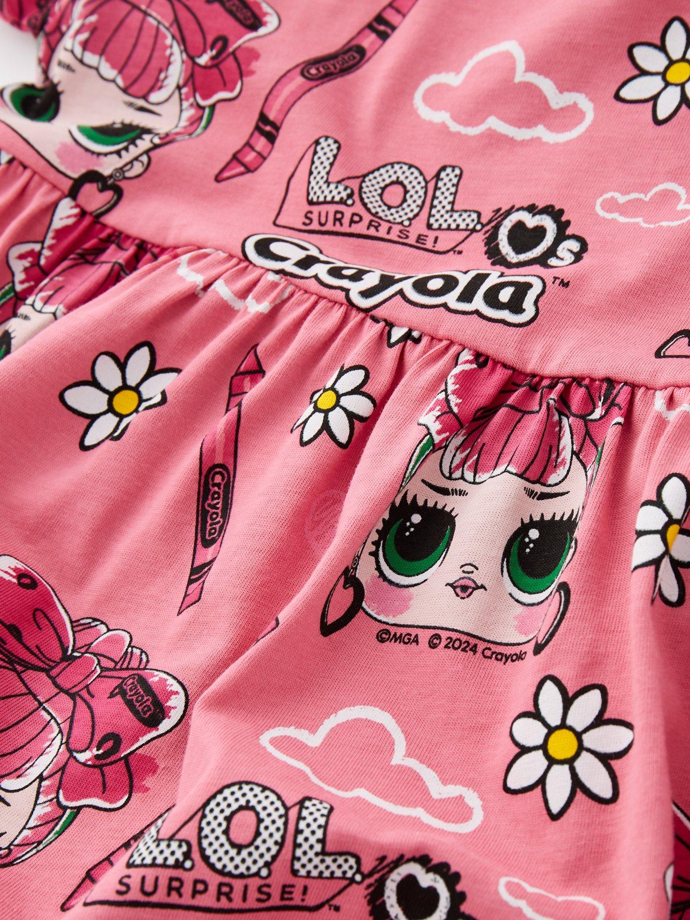 Lol Surprise Crayola Dress Pink