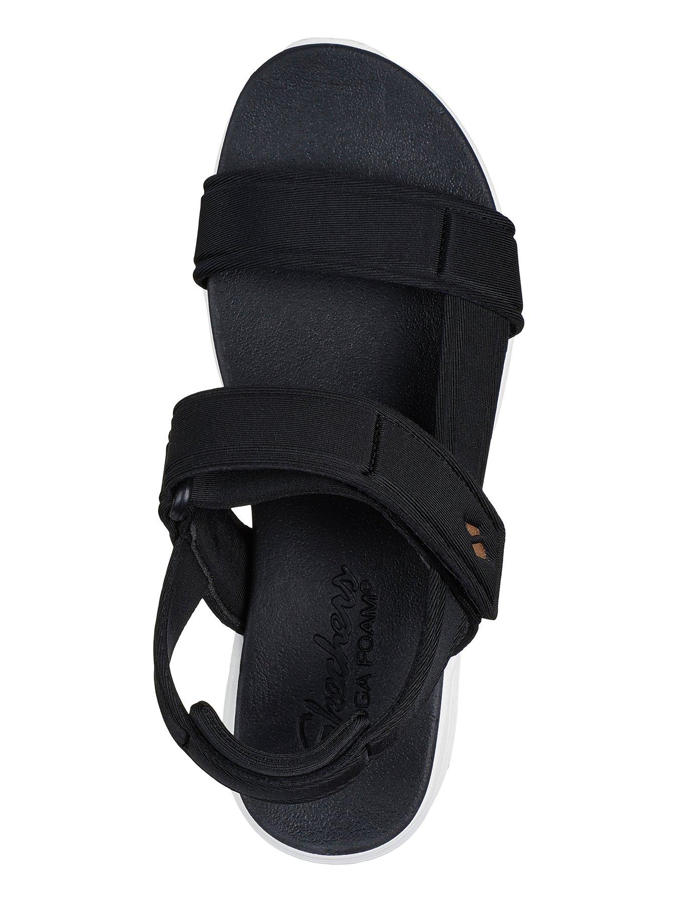 skechers-skechers-uno-t-strap-debossed-adjustable-sling-back-sandals-blackoutfit