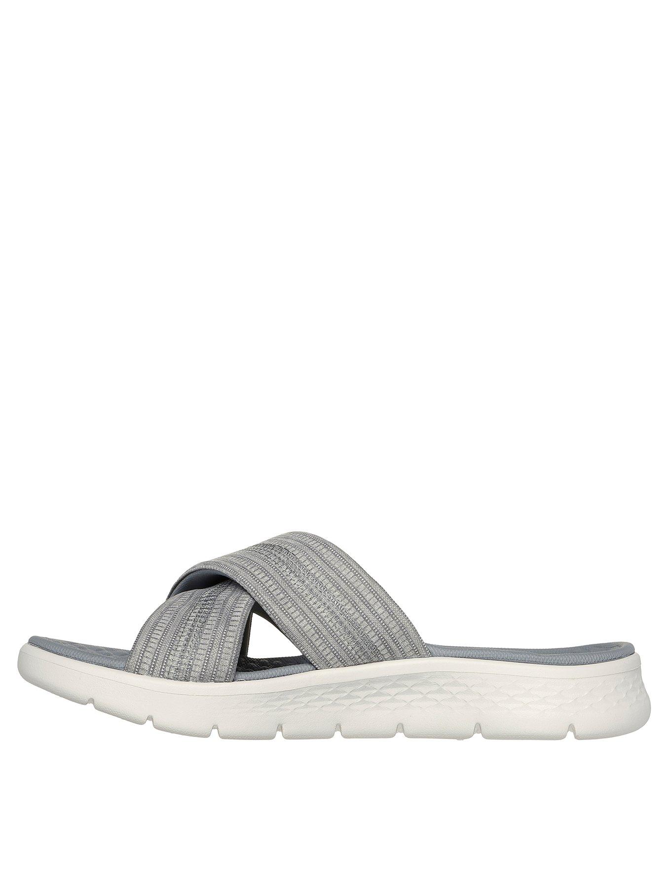 skechers-skechers-go-walk-flex-crossband-slide-grey-textileback