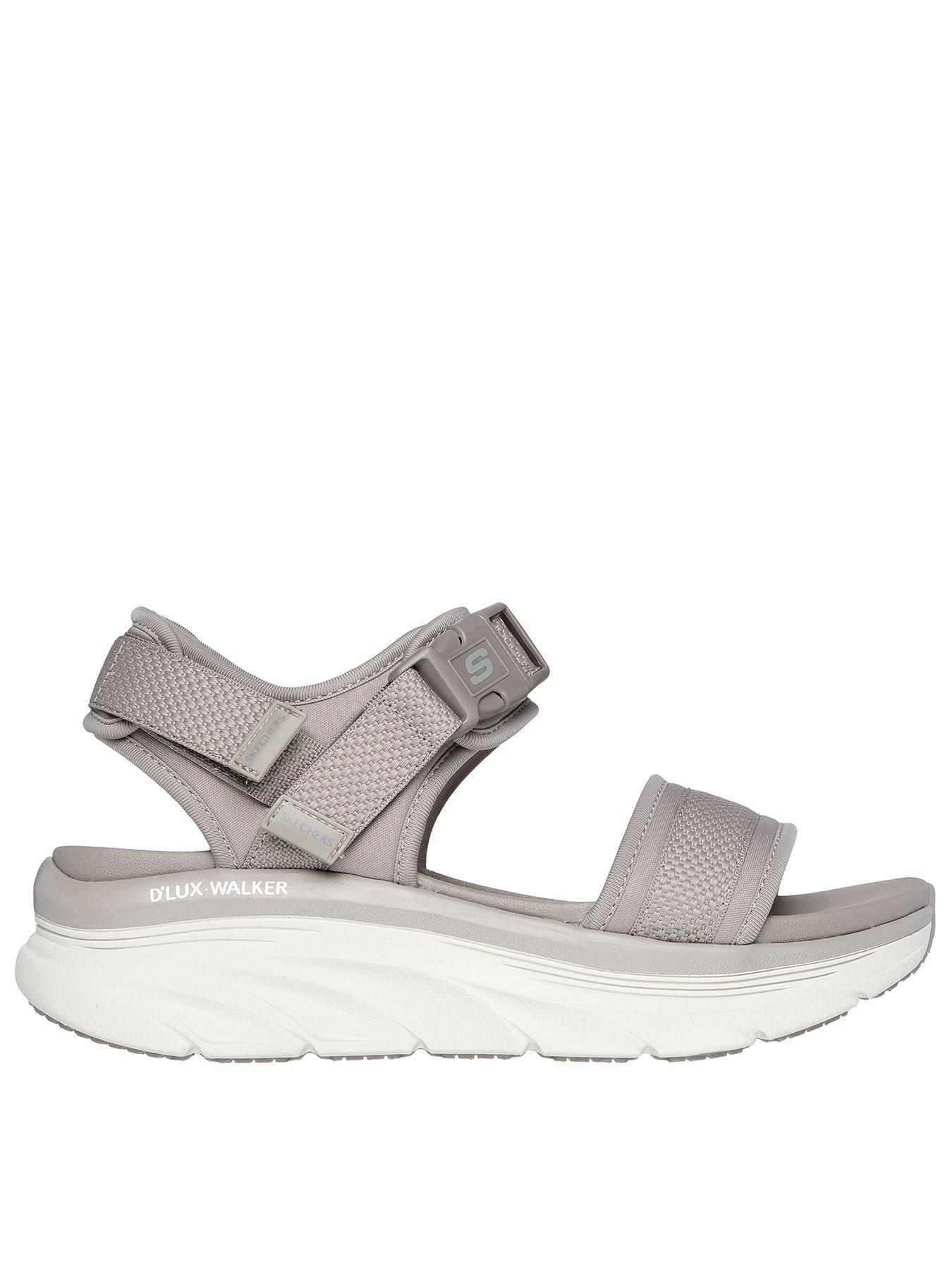 skechers-skechers-dlux-walker-adjustable-buckle-double-band-sling-back-sandal-taupe-webbing