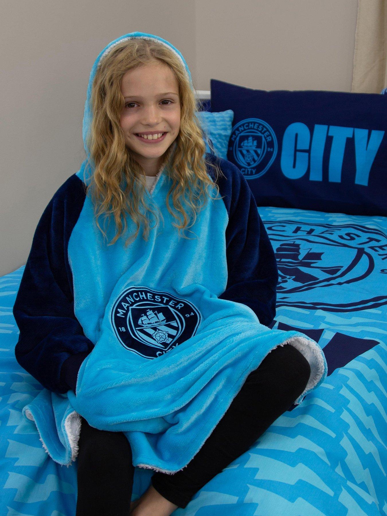 undefined Man City Wearable Fleece Hoodie