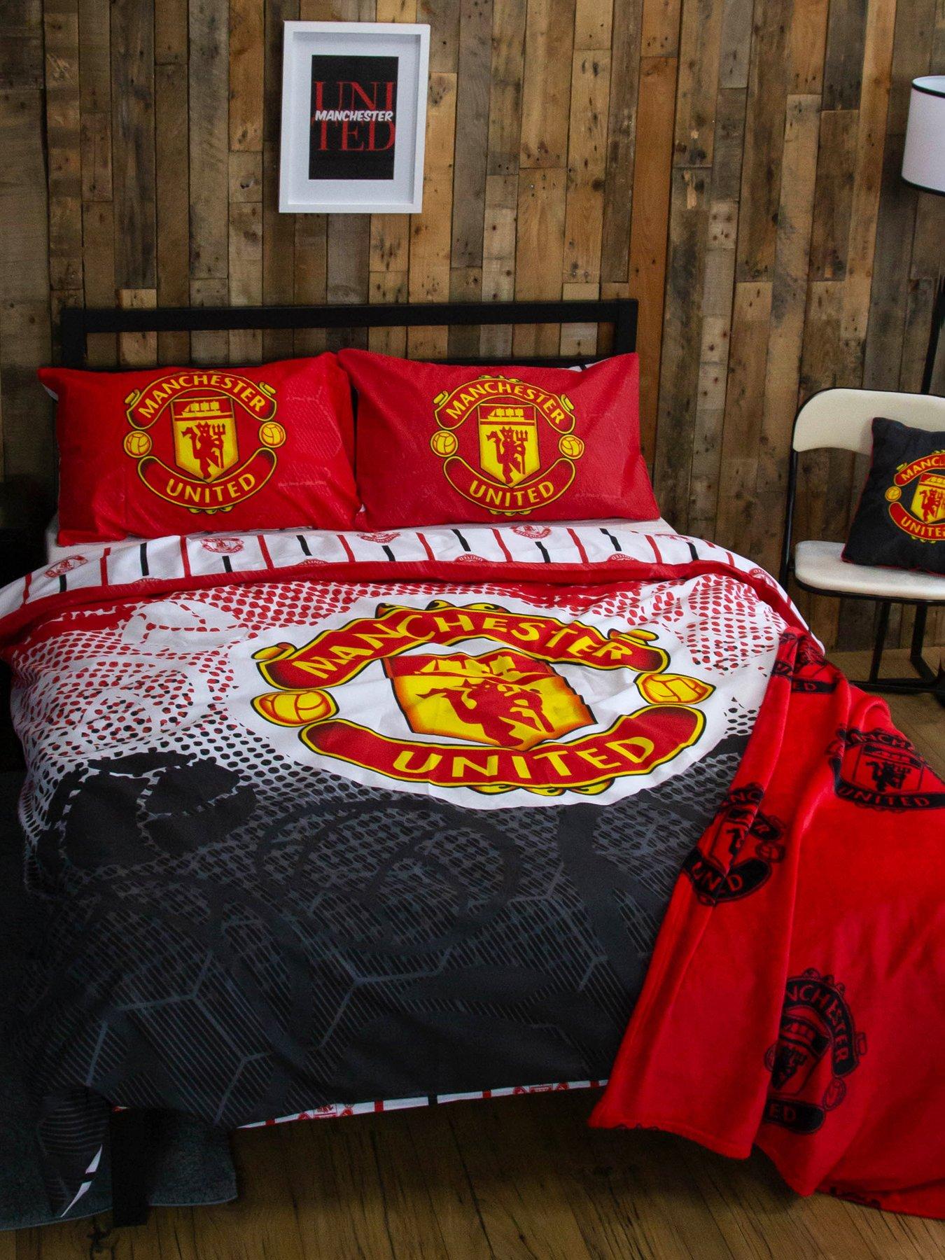 undefined Manchester United Double Panel Duvet