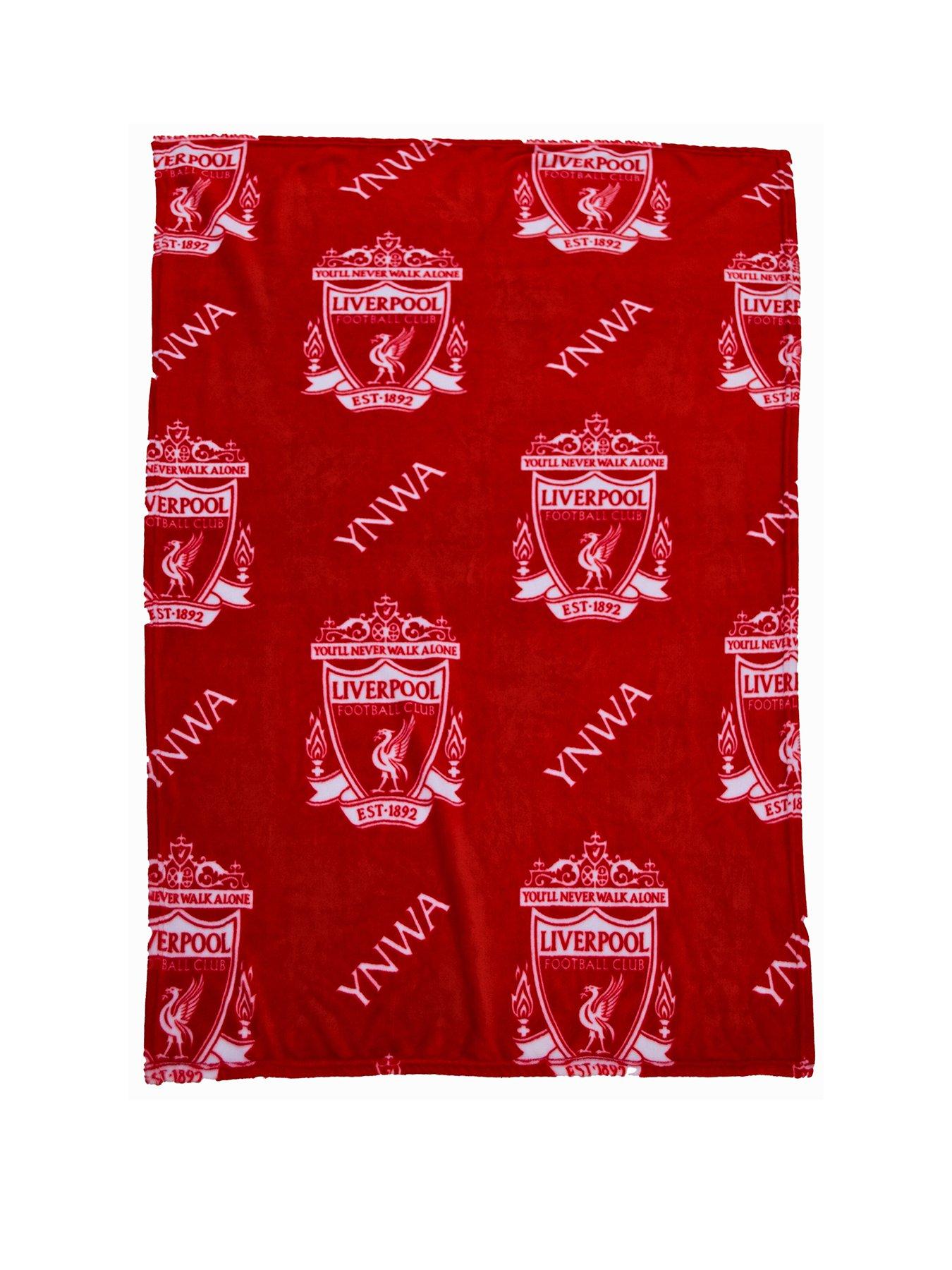 Image 2 of 7 of Liverpool FC Liverpool Panel Fleece Blanket