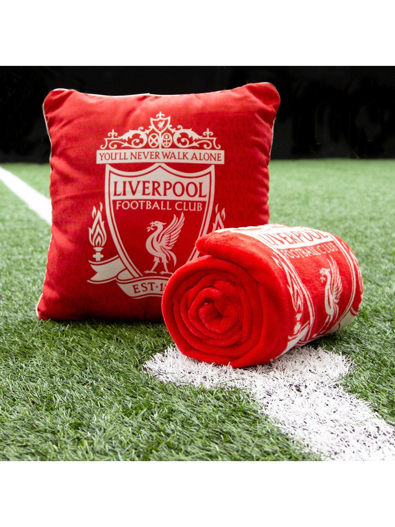 Image 7 of 7 of Liverpool FC Liverpool Panel Fleece Blanket