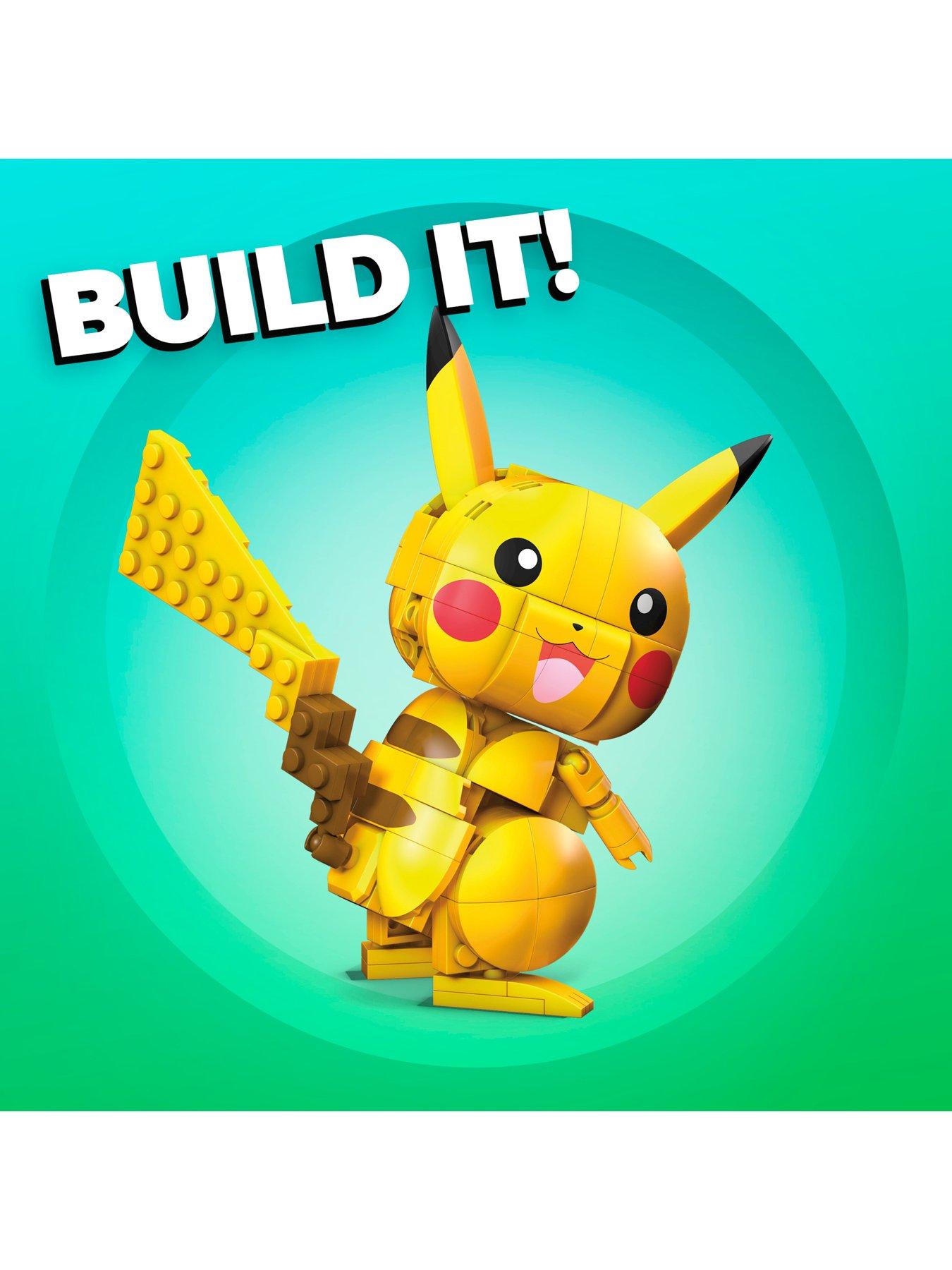 Image 3 of 7 of MEGA MEGA Pokemon Build &amp; Show Pikachu Building Set