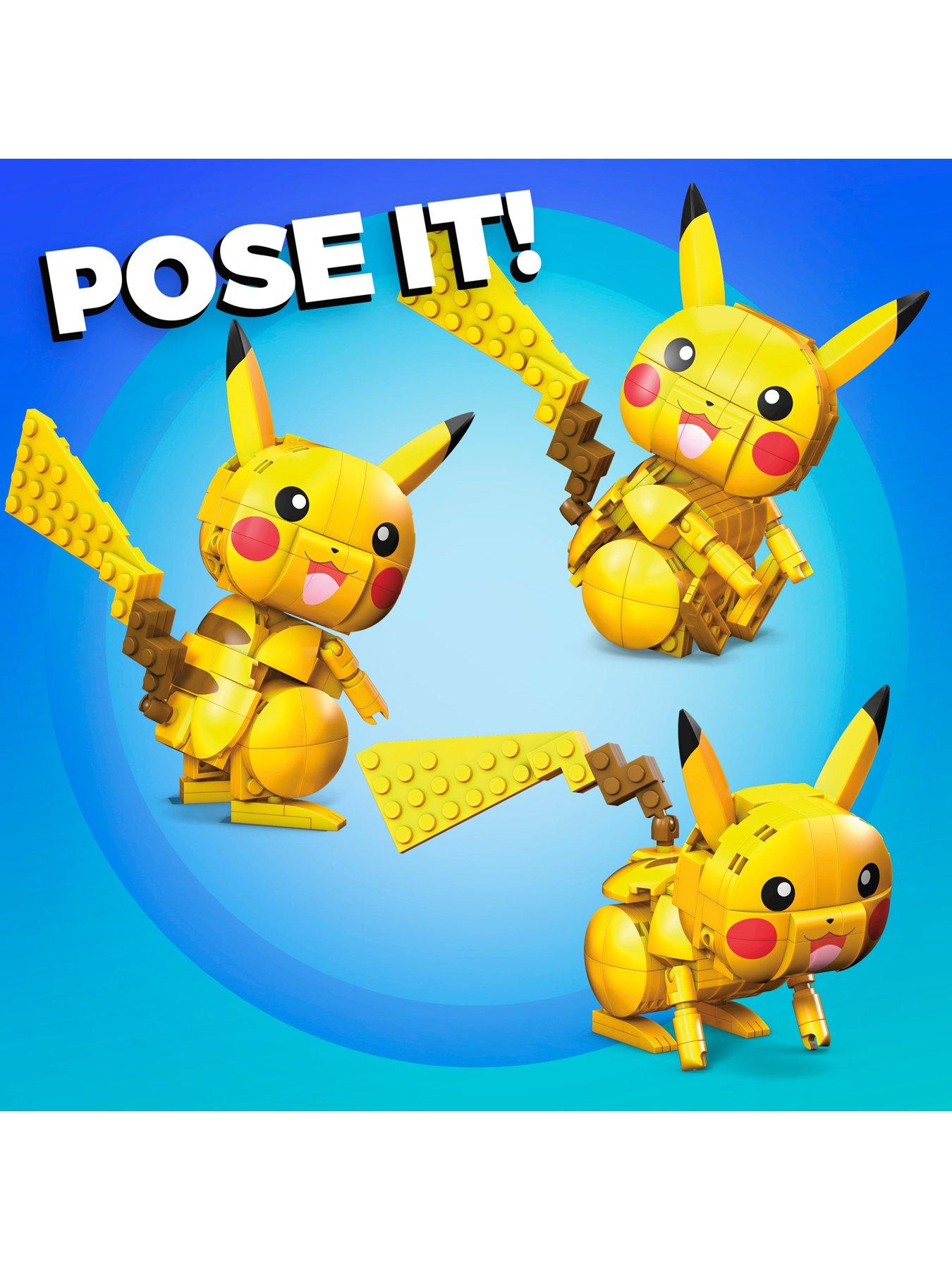 Image 4 of 7 of MEGA MEGA Pokemon Build &amp; Show Pikachu Building Set