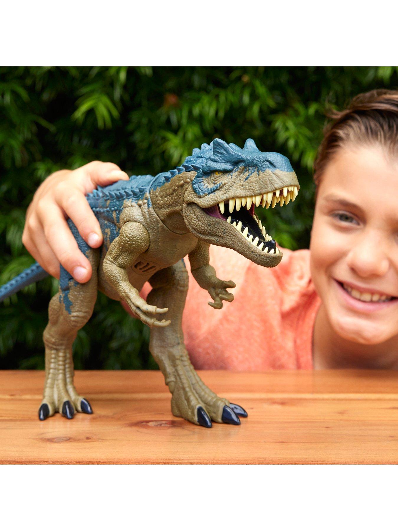 Image 2 of 8 of JURASSIC WORLD Ruthless Rampage Allosaurus Dinosaur Figure