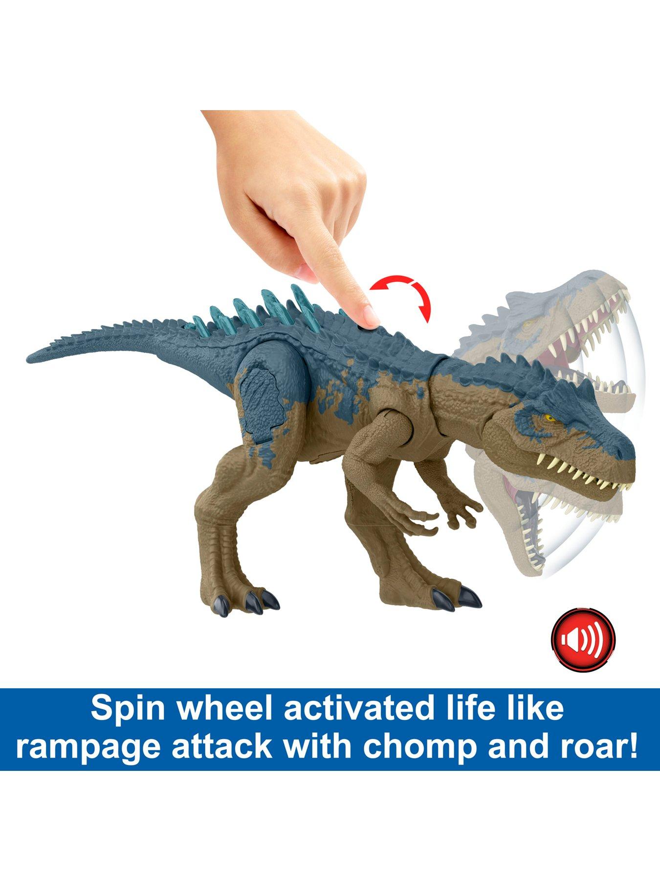 Image 3 of 8 of JURASSIC WORLD Ruthless Rampage Allosaurus Dinosaur Figure