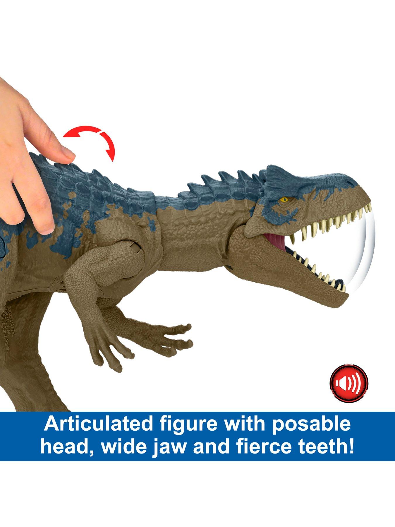 Image 4 of 8 of JURASSIC WORLD Ruthless Rampage Allosaurus Dinosaur Figure