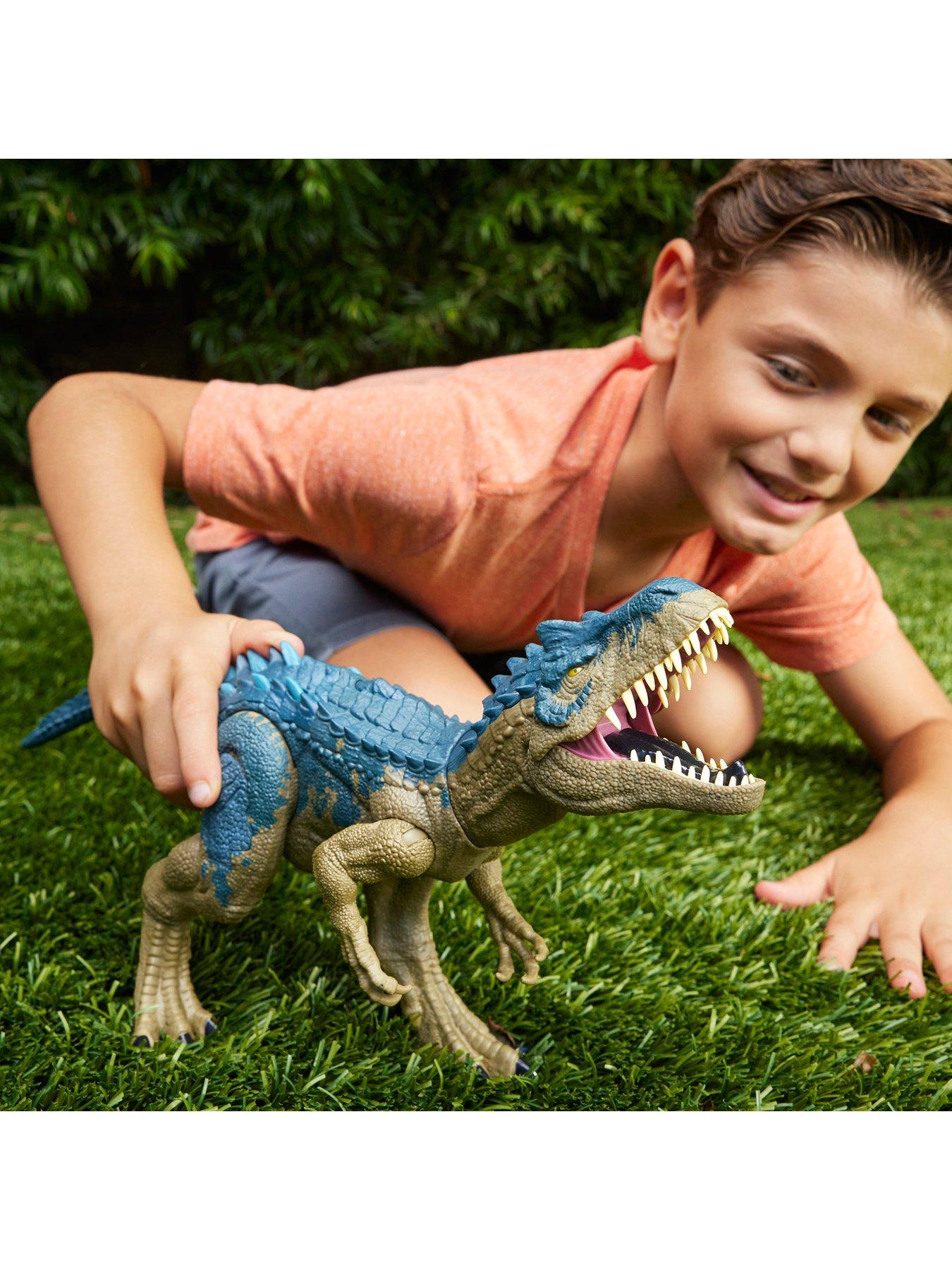 Image 7 of 8 of JURASSIC WORLD Ruthless Rampage Allosaurus Dinosaur Figure