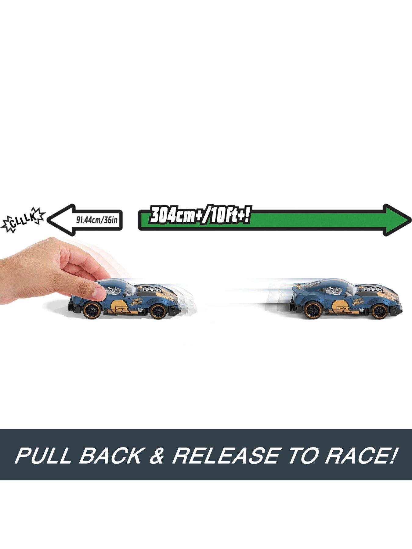 Image 4 of 8 of Hot Wheels Pull-Back Speeders Die-cast Vehicle Assortment