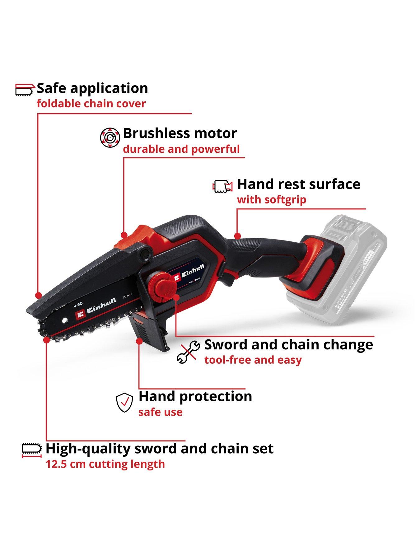 Image 3 of 7 of Einhell PXC Cordless Pruning Saw - GE-PS 18/15 Li BL-Solo (18V without battery)