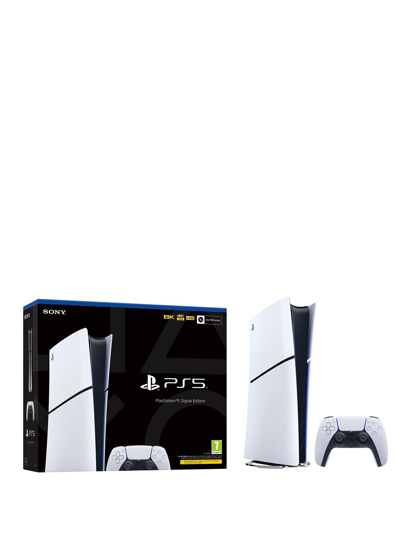 Sony PlayStation®5 Slim 1TB DVD-DualSense™ Controller