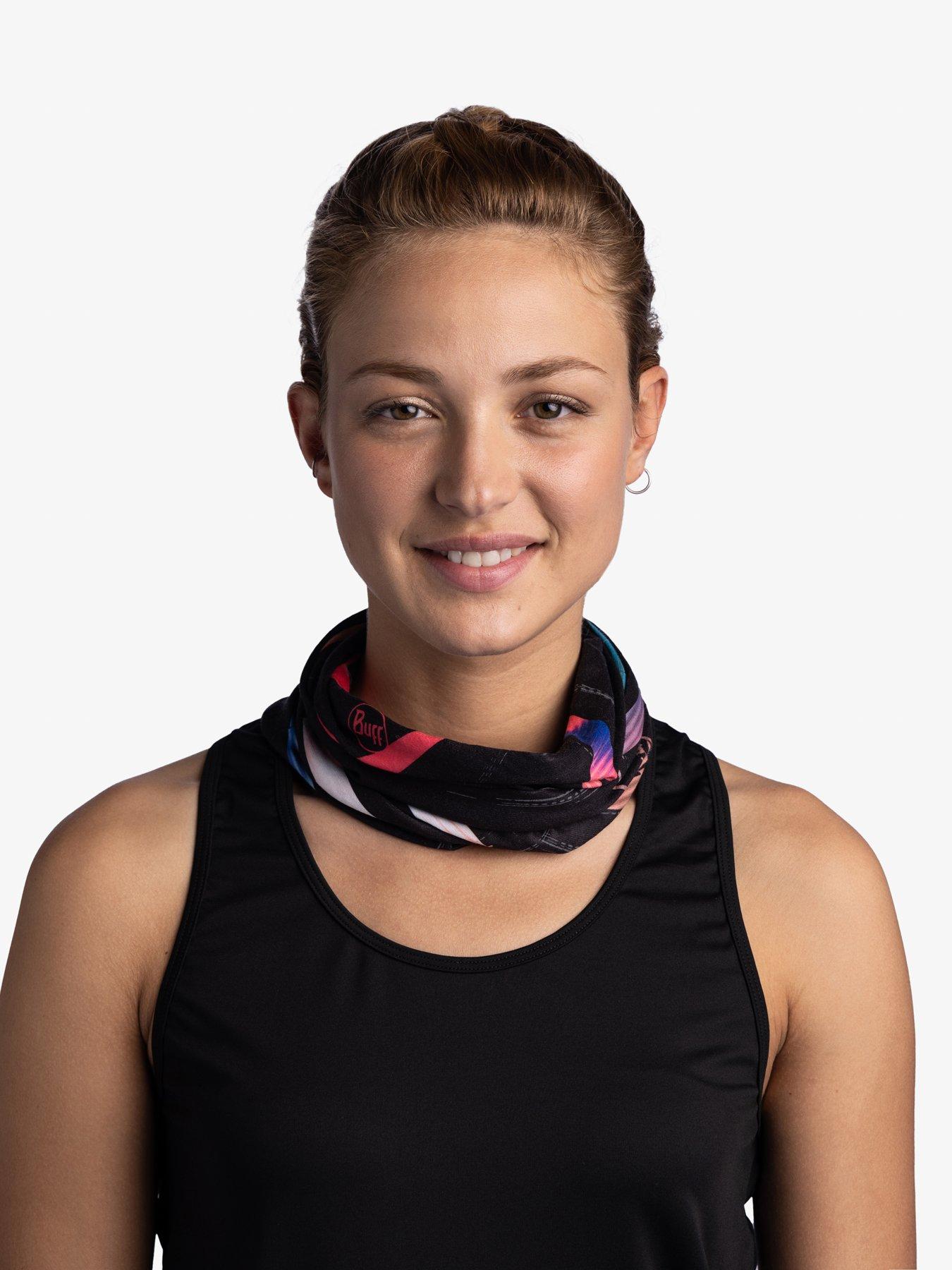 buff-adults-unisex-reflective-neckwarmer-black-multioutfit