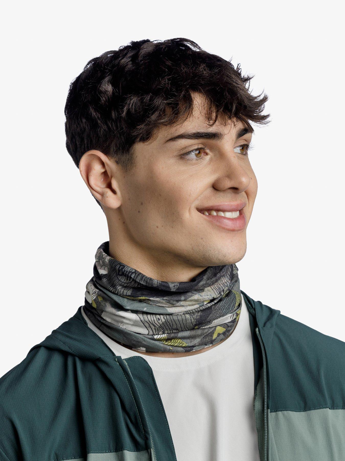 buff-adults-unisex-coolnet-uv-neckwarmer-green-printstillFront