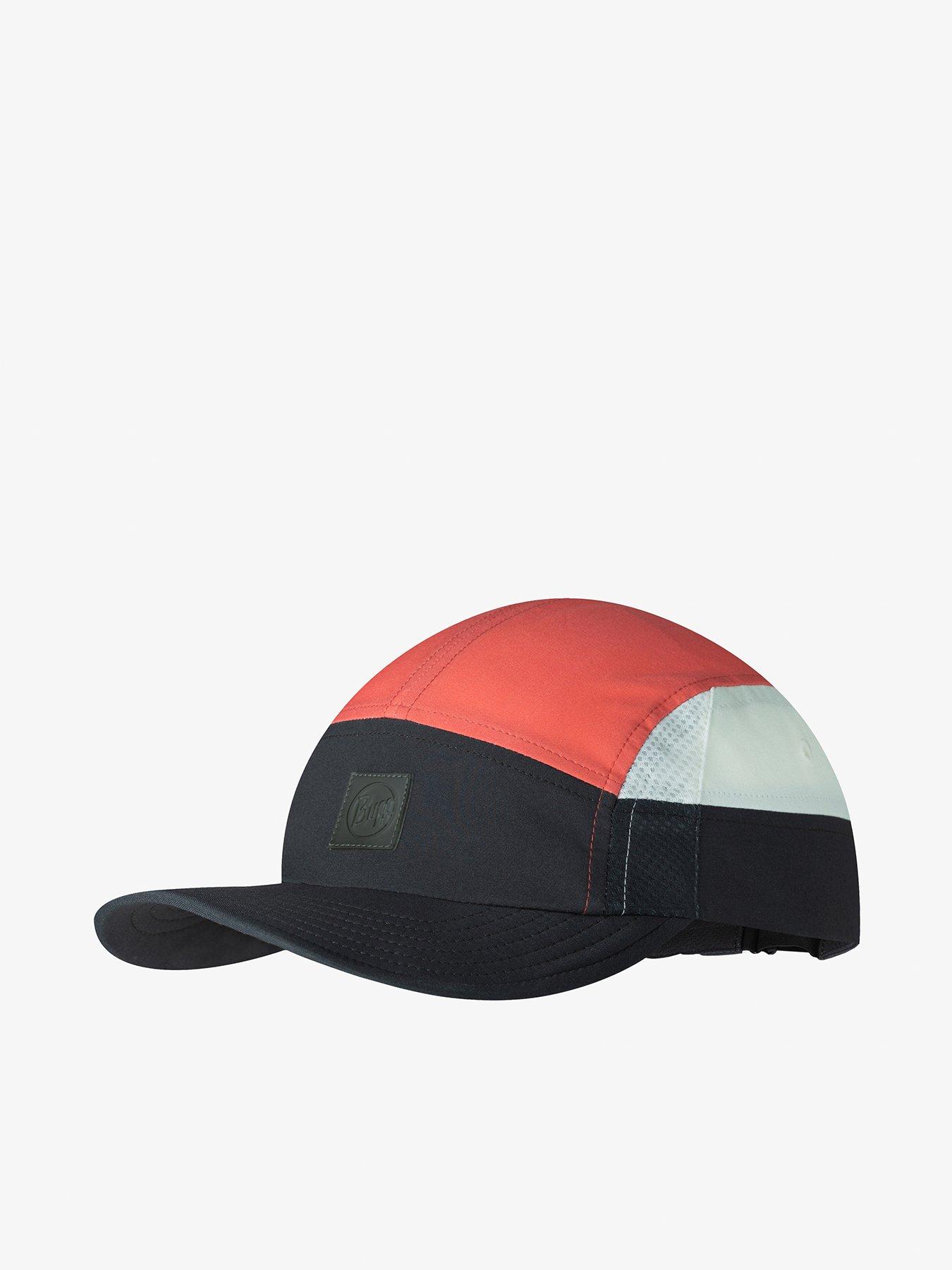 Buff Adults Unisex 5 Panel Go Cap - Black Multi