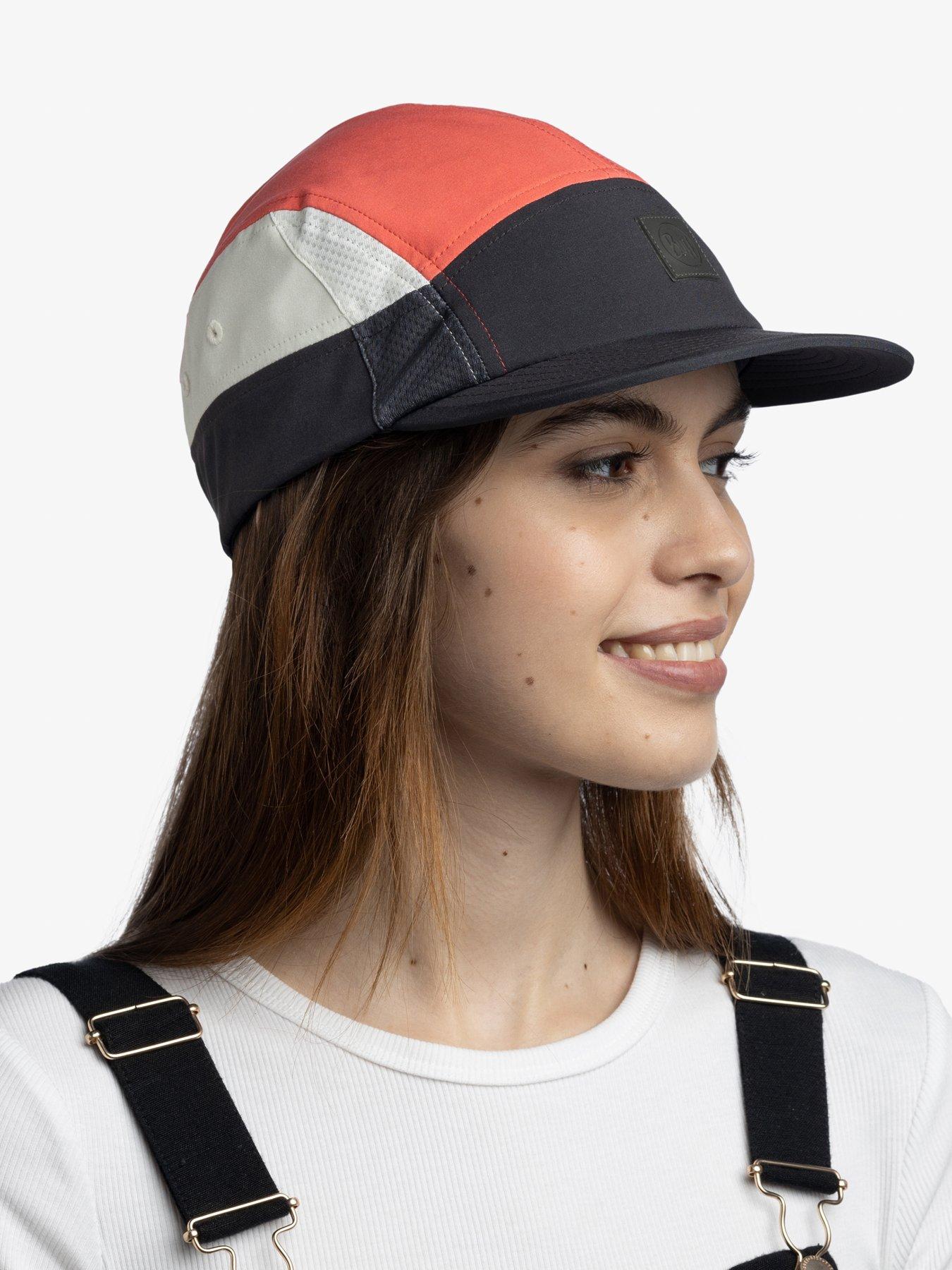 Image 3 of 4 of Buff Adults Unisex 5 Panel Go Cap - Black Multi