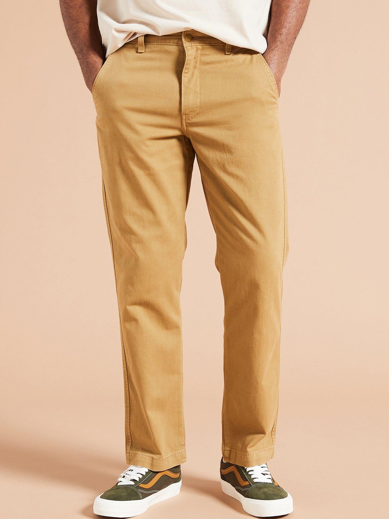 Levi's XX Straight Fit Chino Trousers - Brown