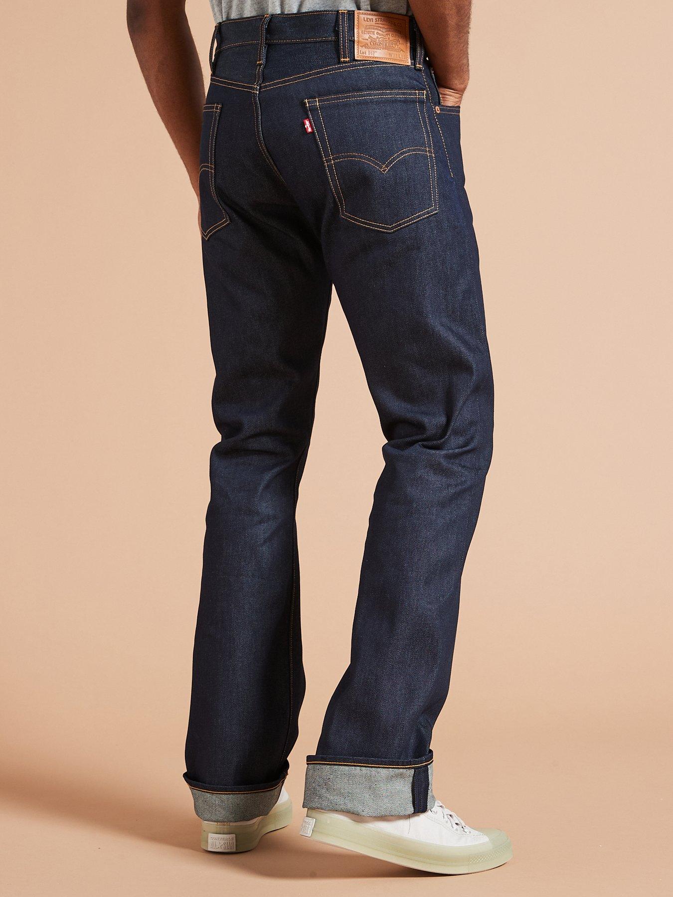 Image 2 of 6 of Levi's 517 Straight Bootcut Jeans - Make It Yours - Dark Blue
