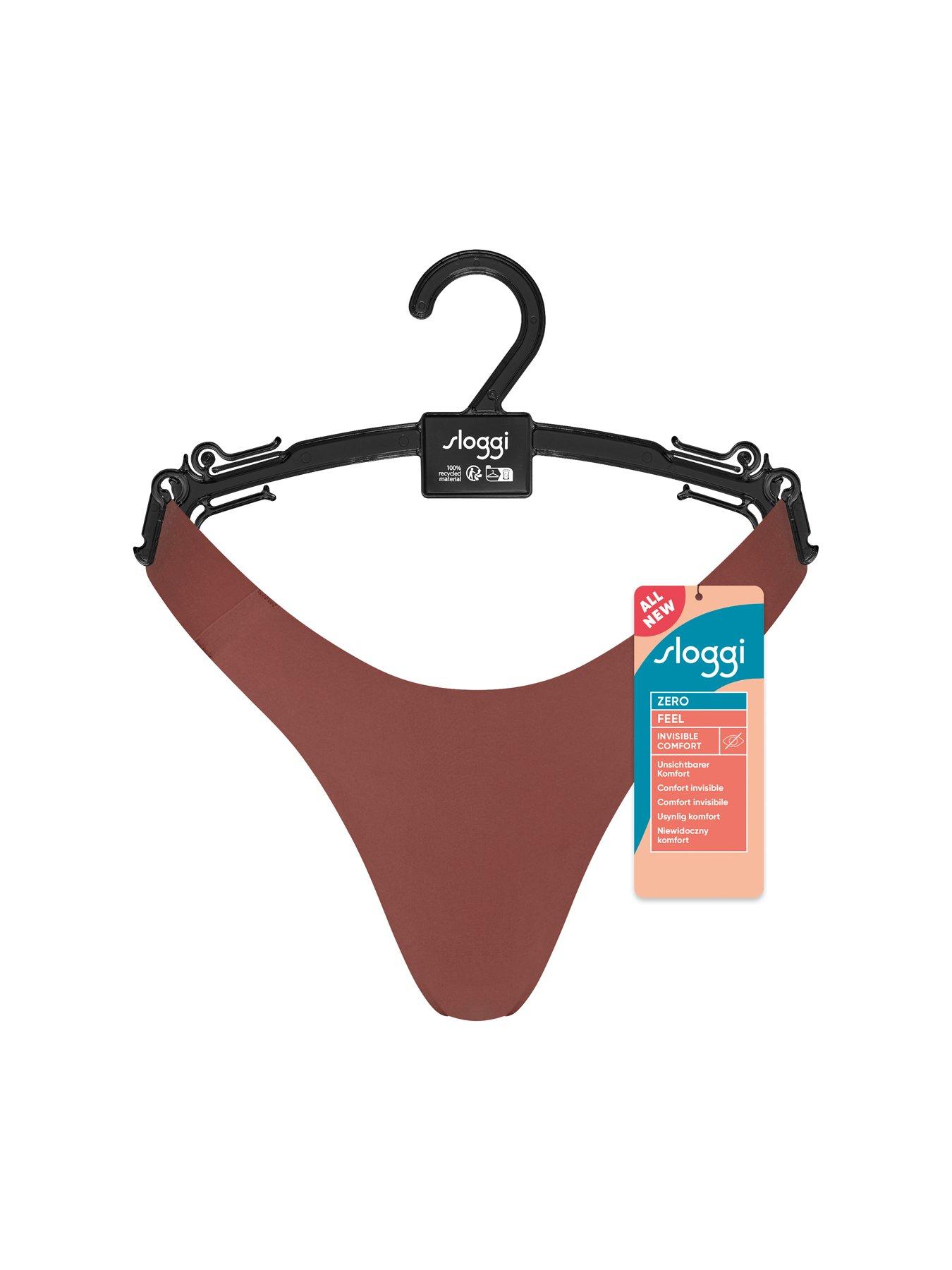 Image 5 of 5 of Sloggi Sloggi ZERO Feel 2.0 Tiny Tanga Briefs - Burnt Henna Brown