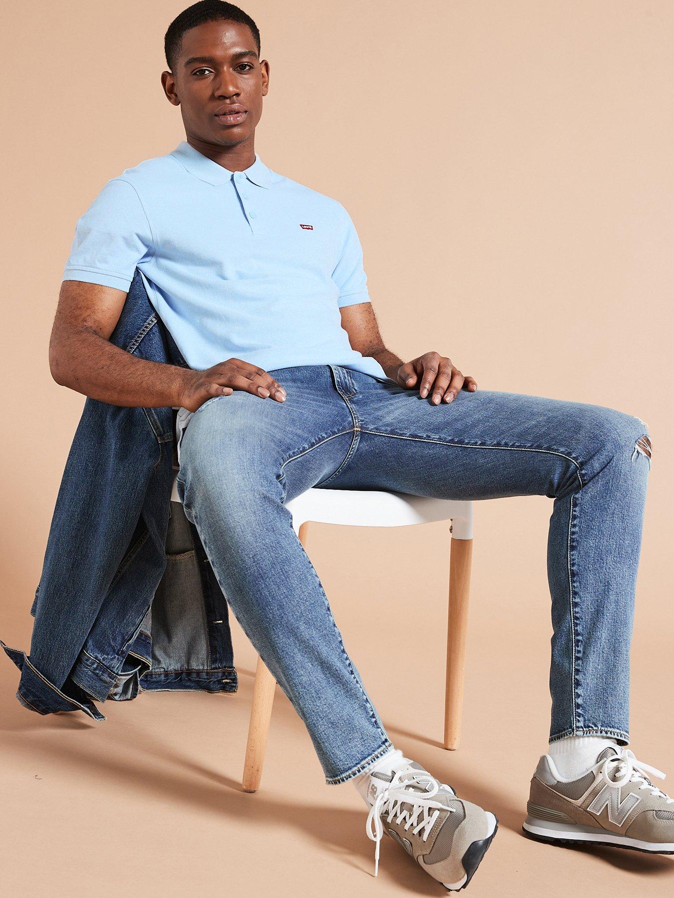 levis-housemark-logo-regular-fit-polo-shirt-light-blueoutfit