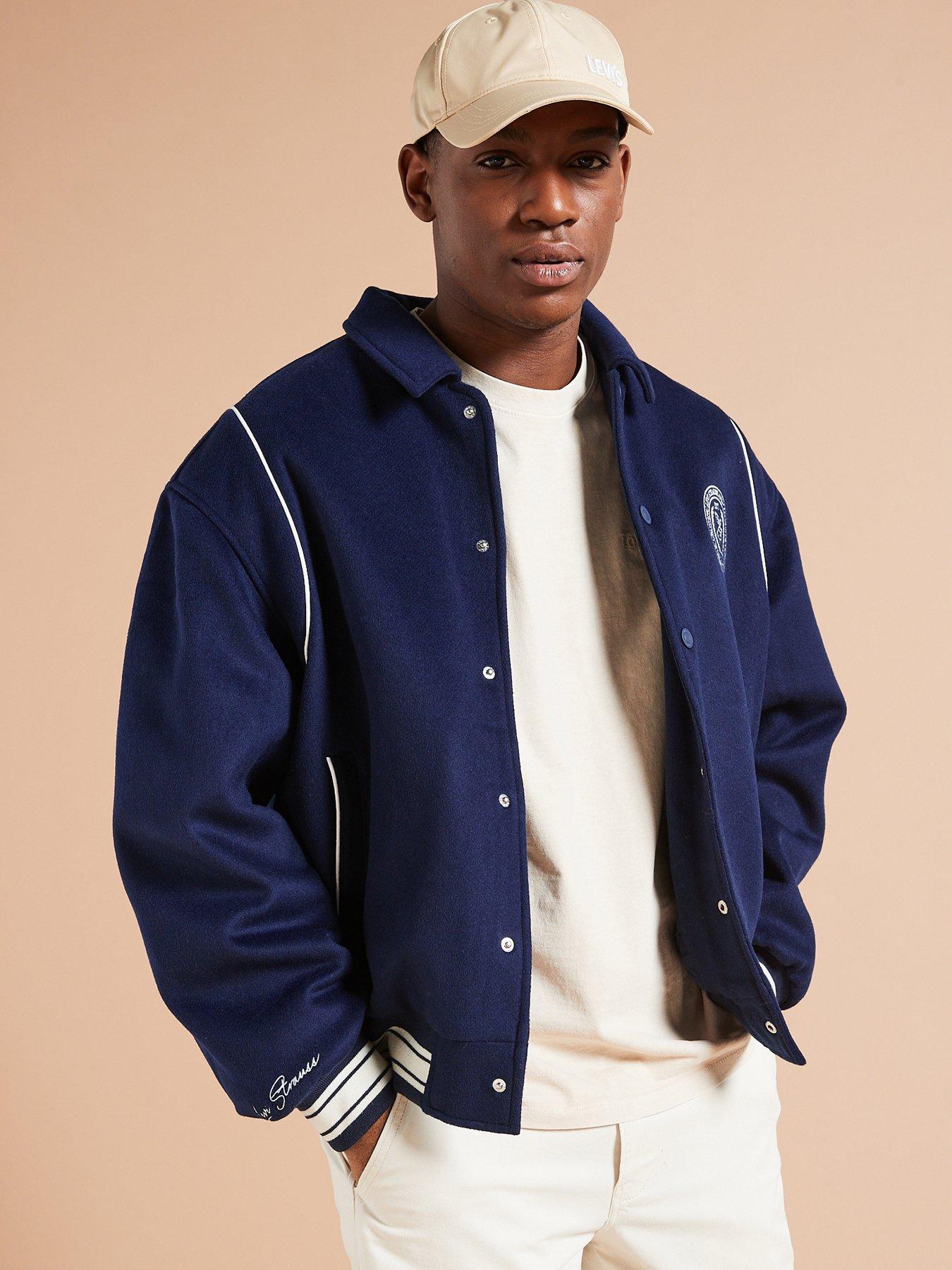 Levi's varsity hot sale jacket mens