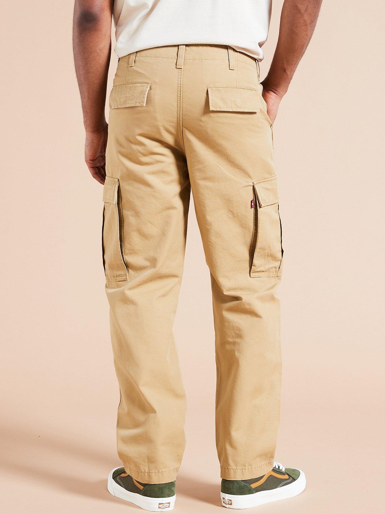 levis-xx-straight-leg-cargo-trousers-light-brownstillFront