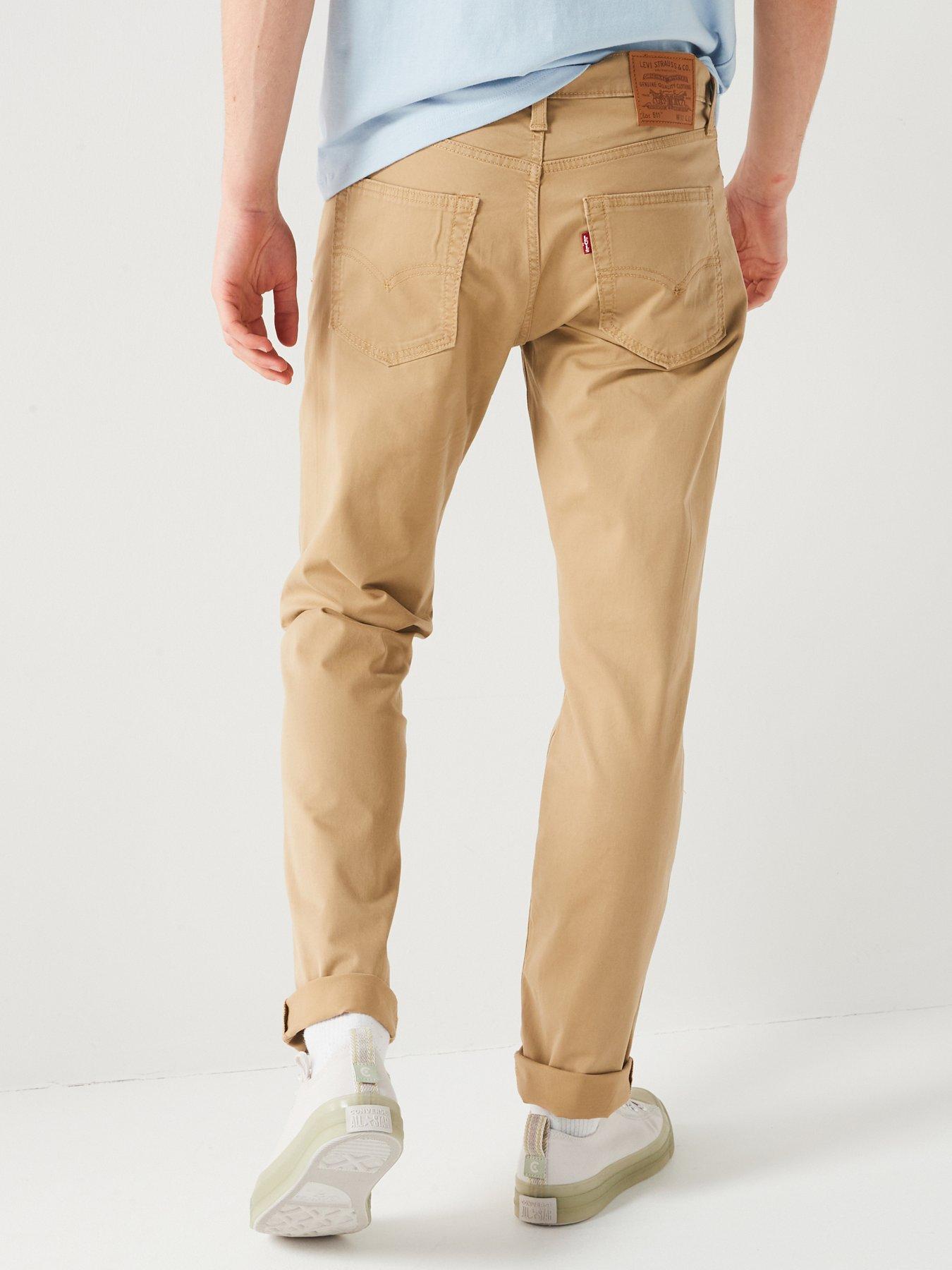 levis-511-slim-fit-trousers-beigestillFront