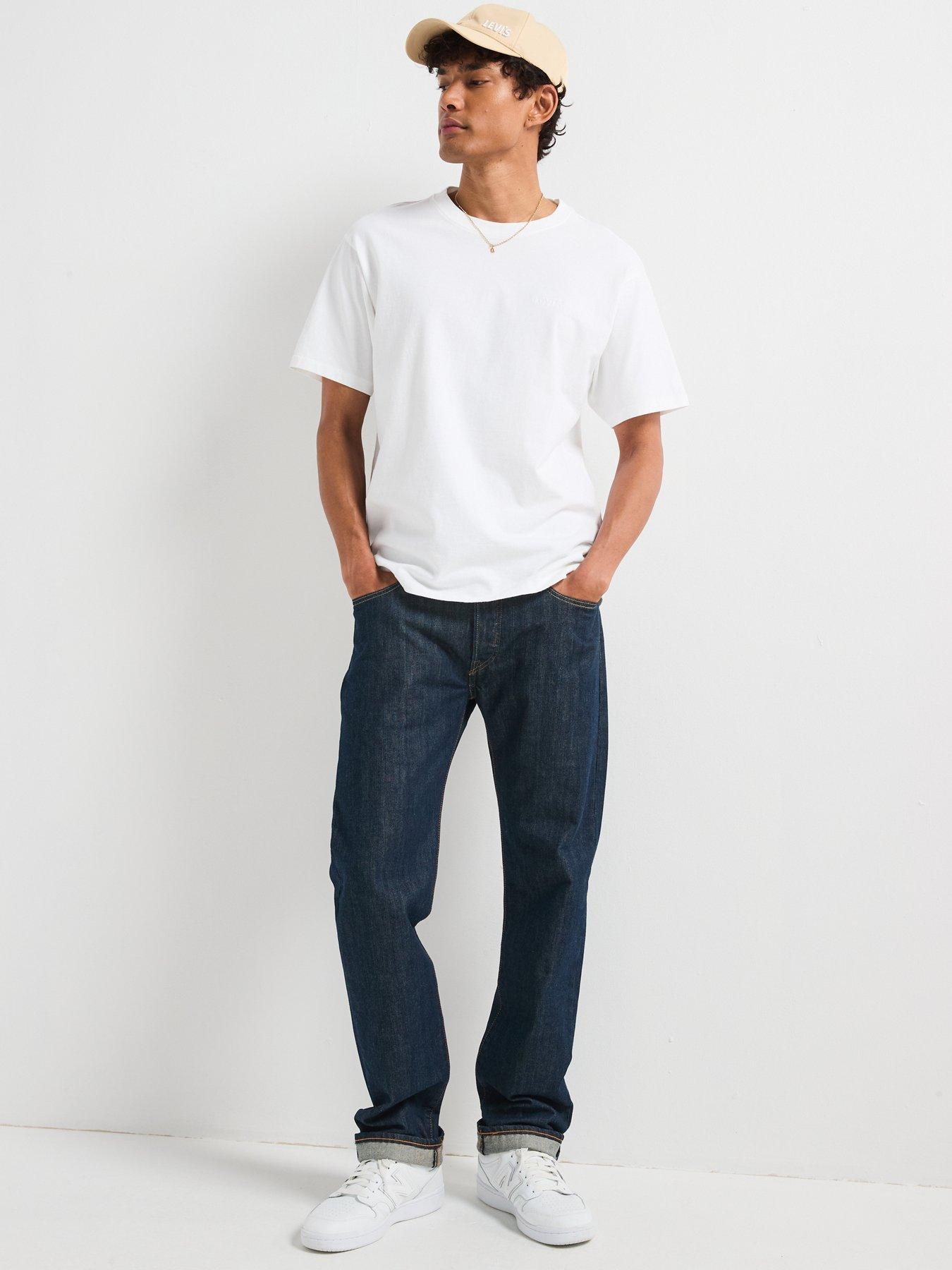Image 3 of 6 of Levi's Short Sleeve Red Tab Vintage T-shirt - White
