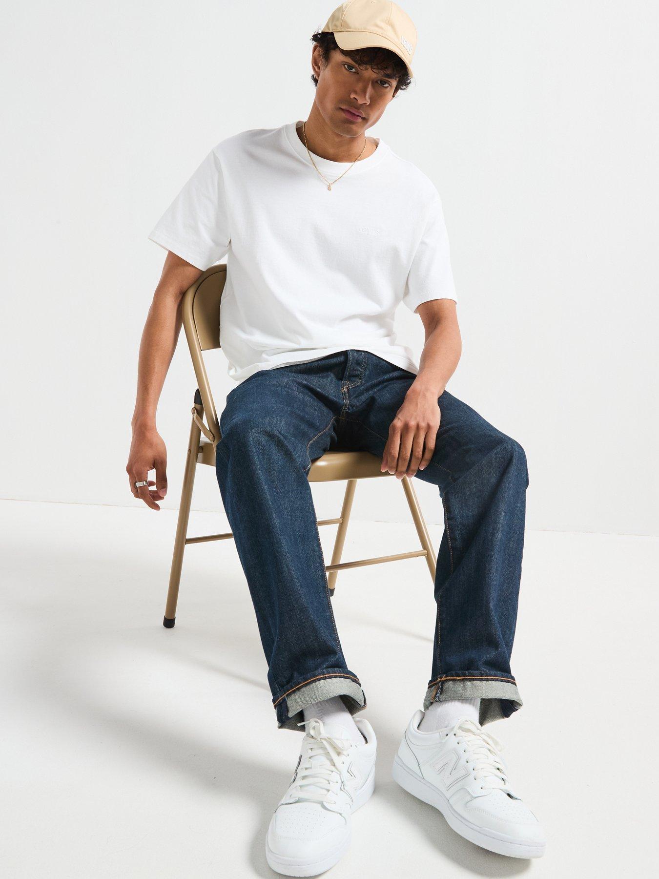 Image 6 of 6 of Levi's Short Sleeve Red Tab Vintage T-shirt - White