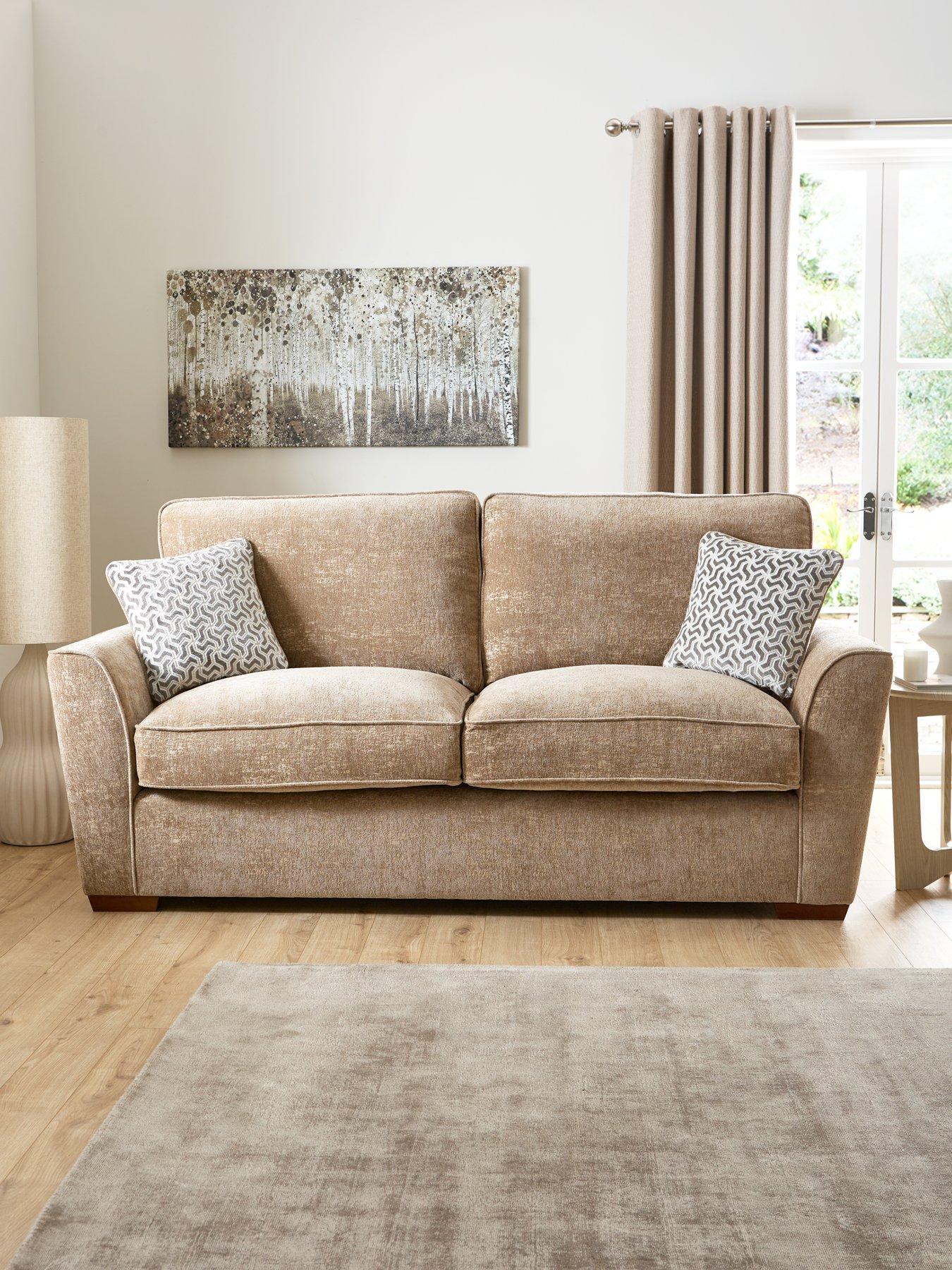 very-home-ariana-3-seater-fabric-standard-back-sofa