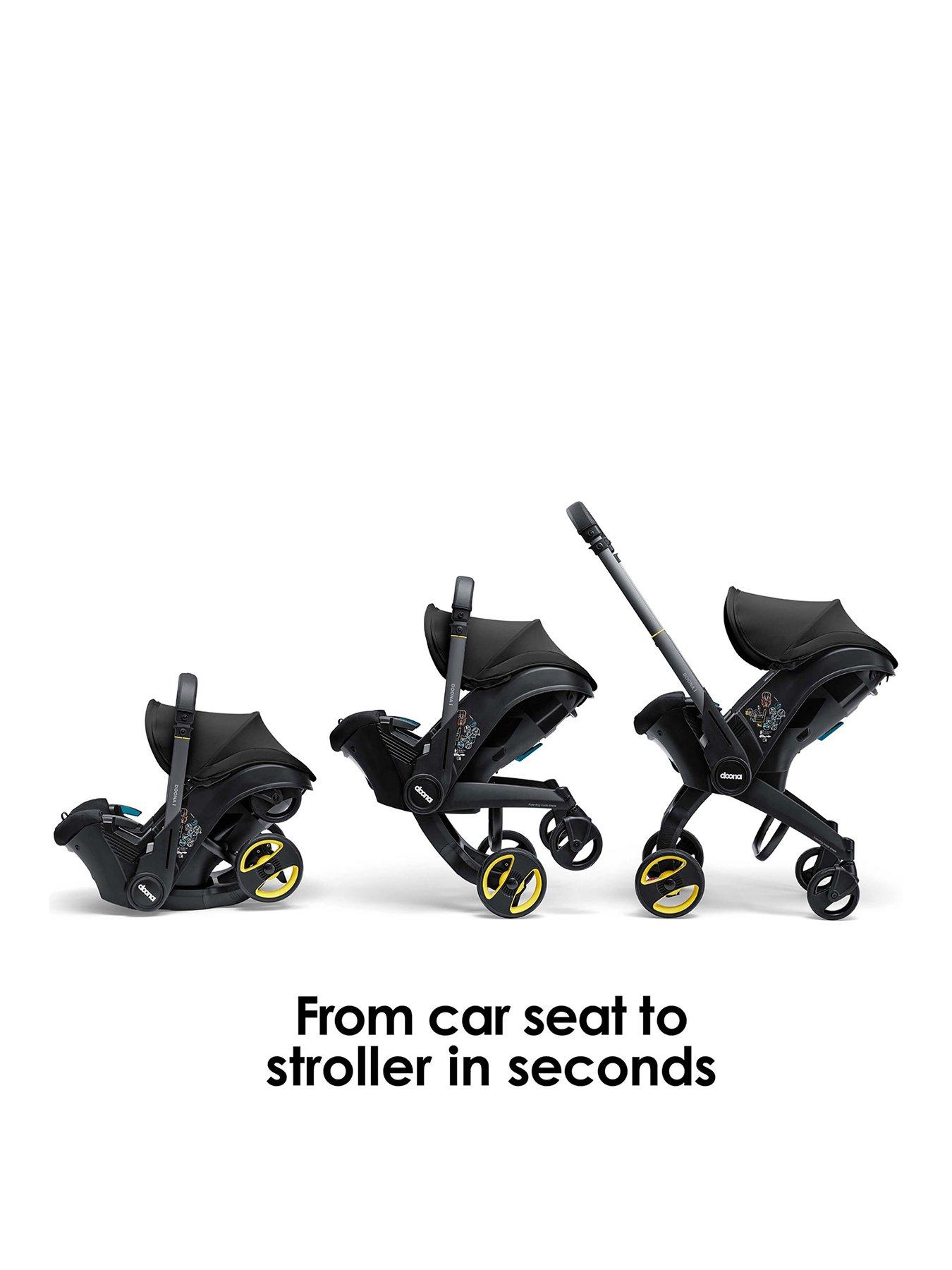 Image 3 of 7 of Doona Doona-i Infant Car Seat - Nitro Black