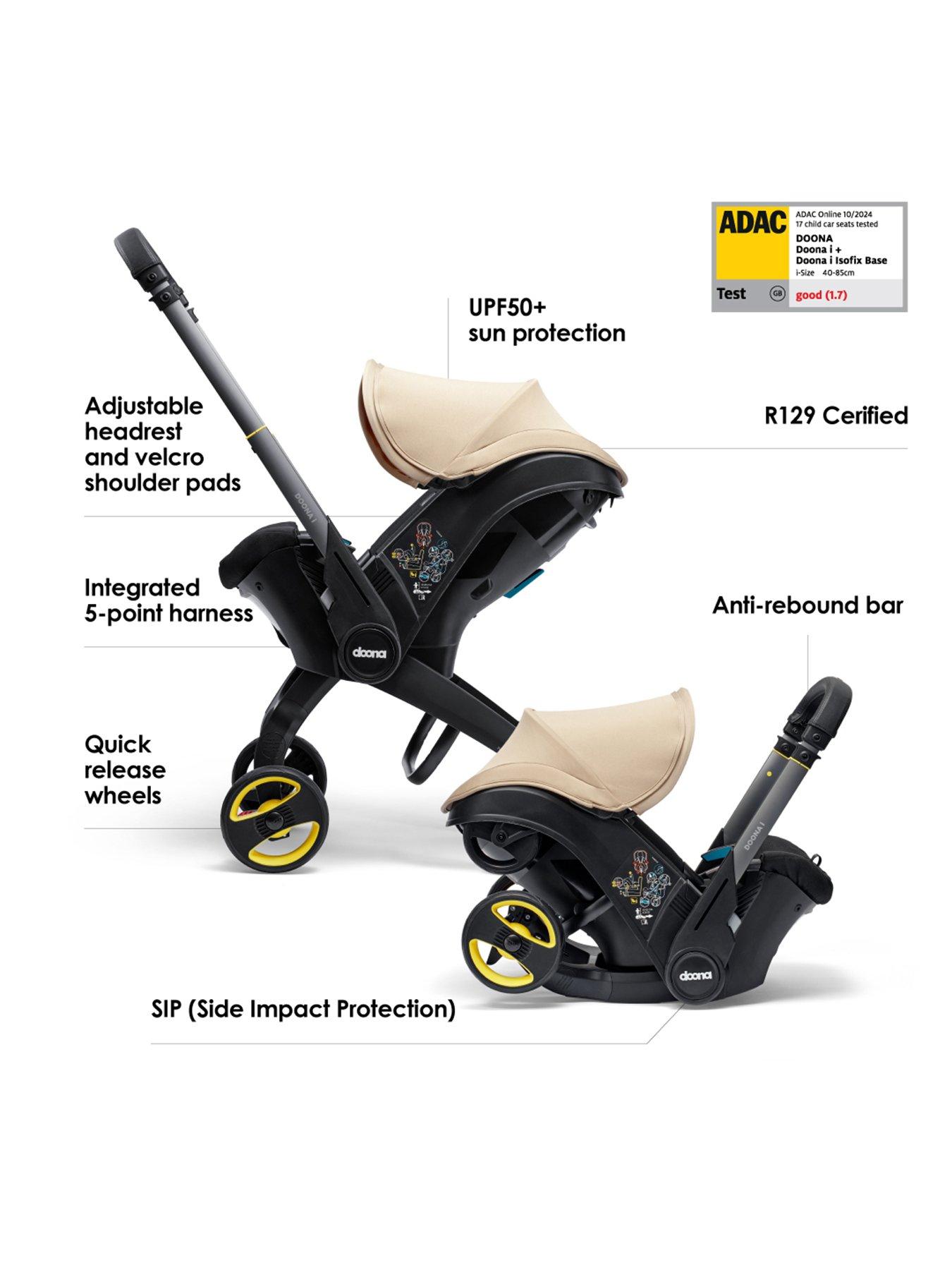 Image 4 of 7 of Doona Doona-i Infant Car Seat &amp; Stroller - Sahara Sand