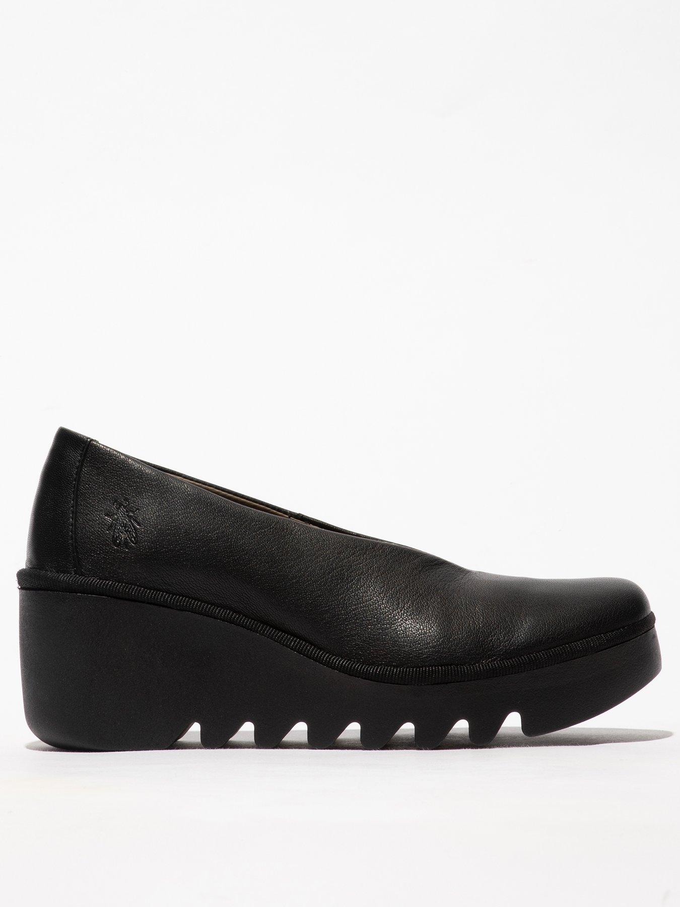 Fly london store poro wedge bootie