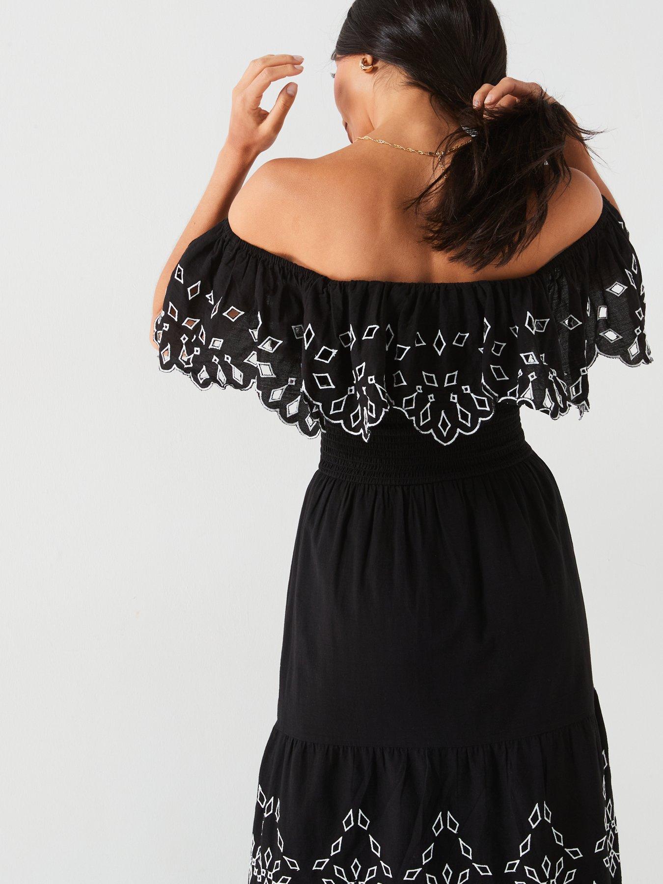 v-by-very-shirred-bust-broderie-midi-dressdetail