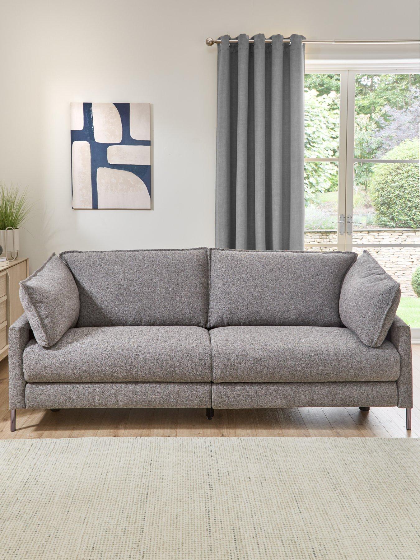 very-home-ava-fabric-3-seater-powernbspreclinernbspsofa-dark-grey