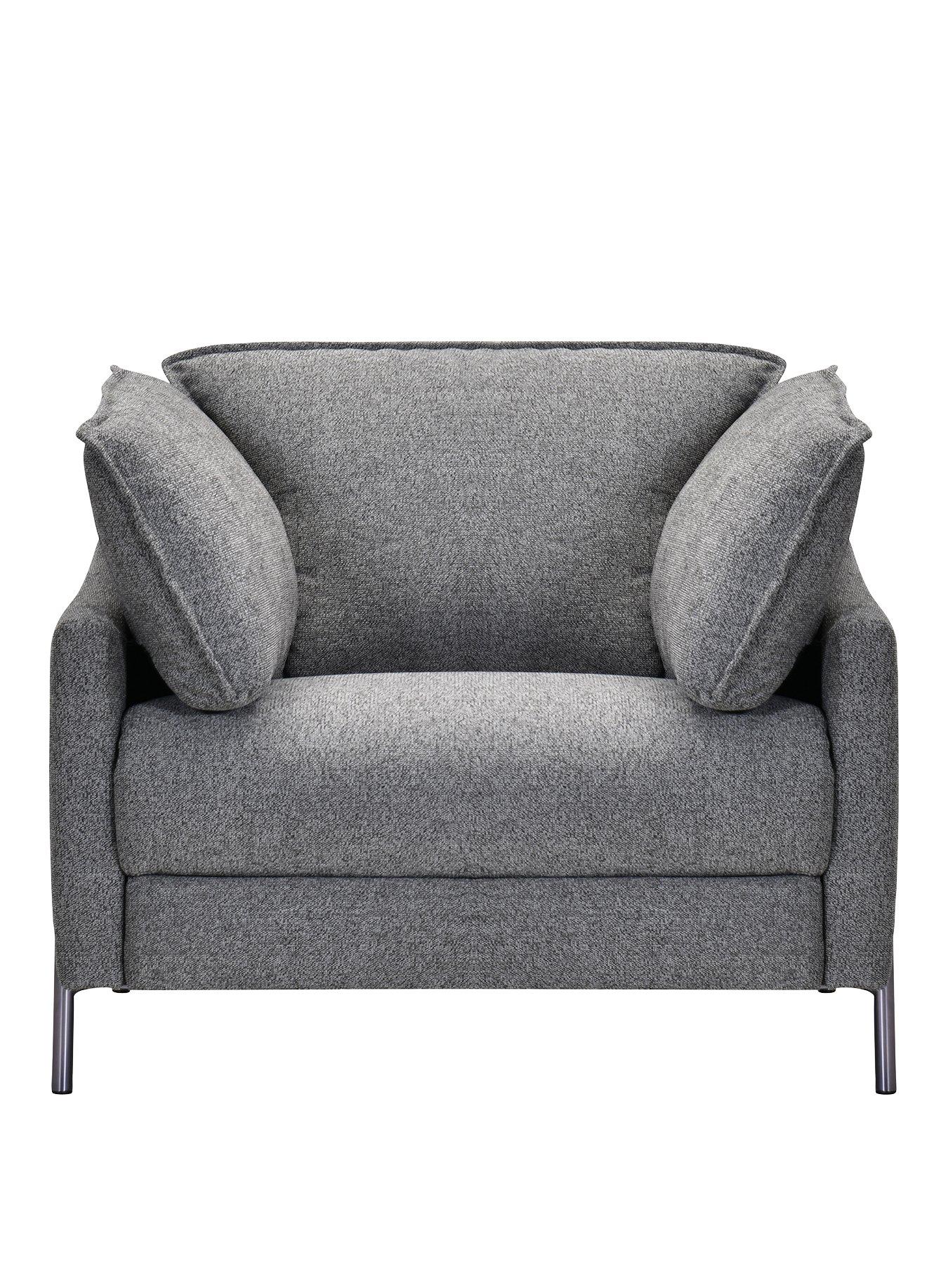 very-home-ava-fabric-manual-reclinernbsparmchair-dark-greystillFront