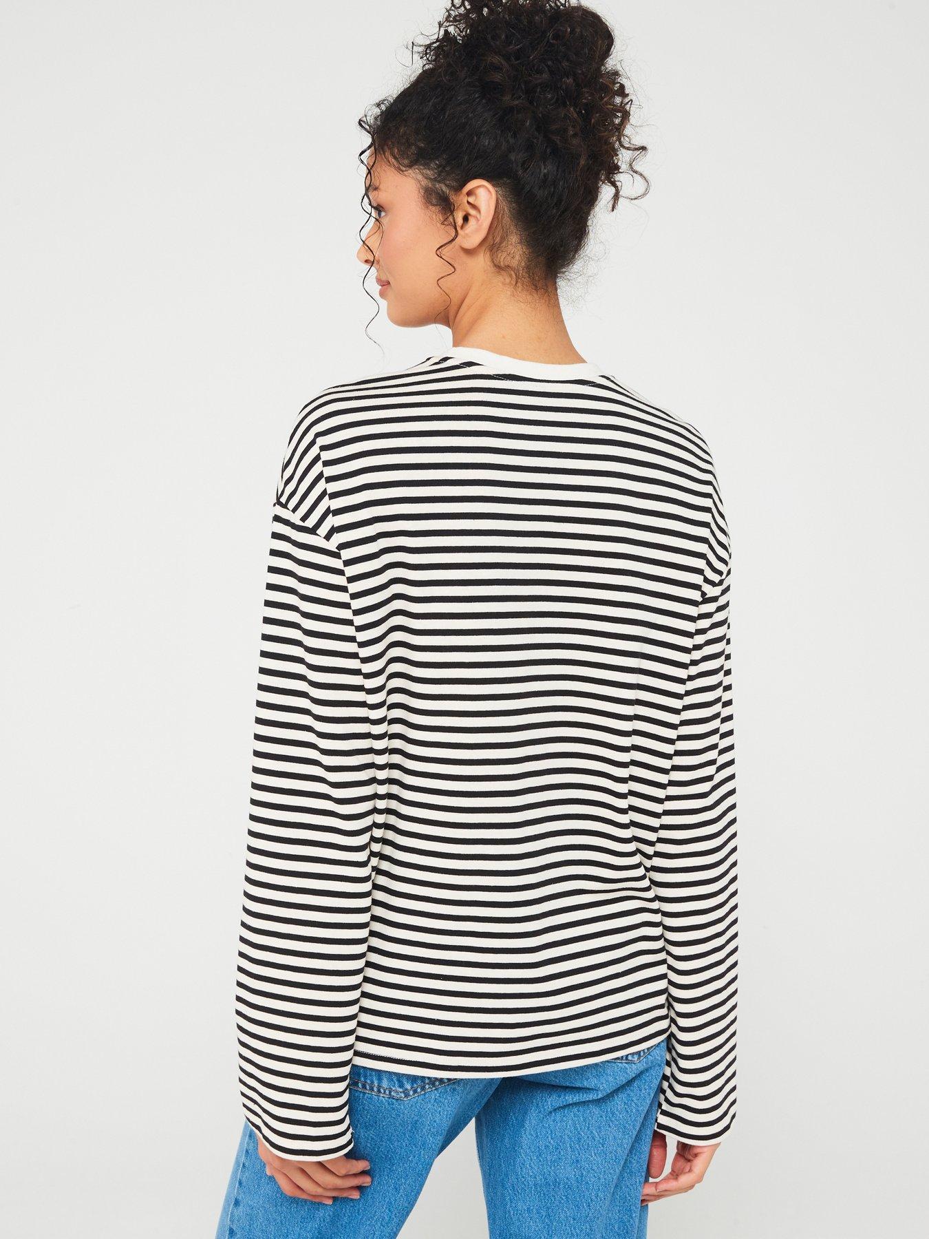 pieces-stripe-long-sleeve-top-multistillFront