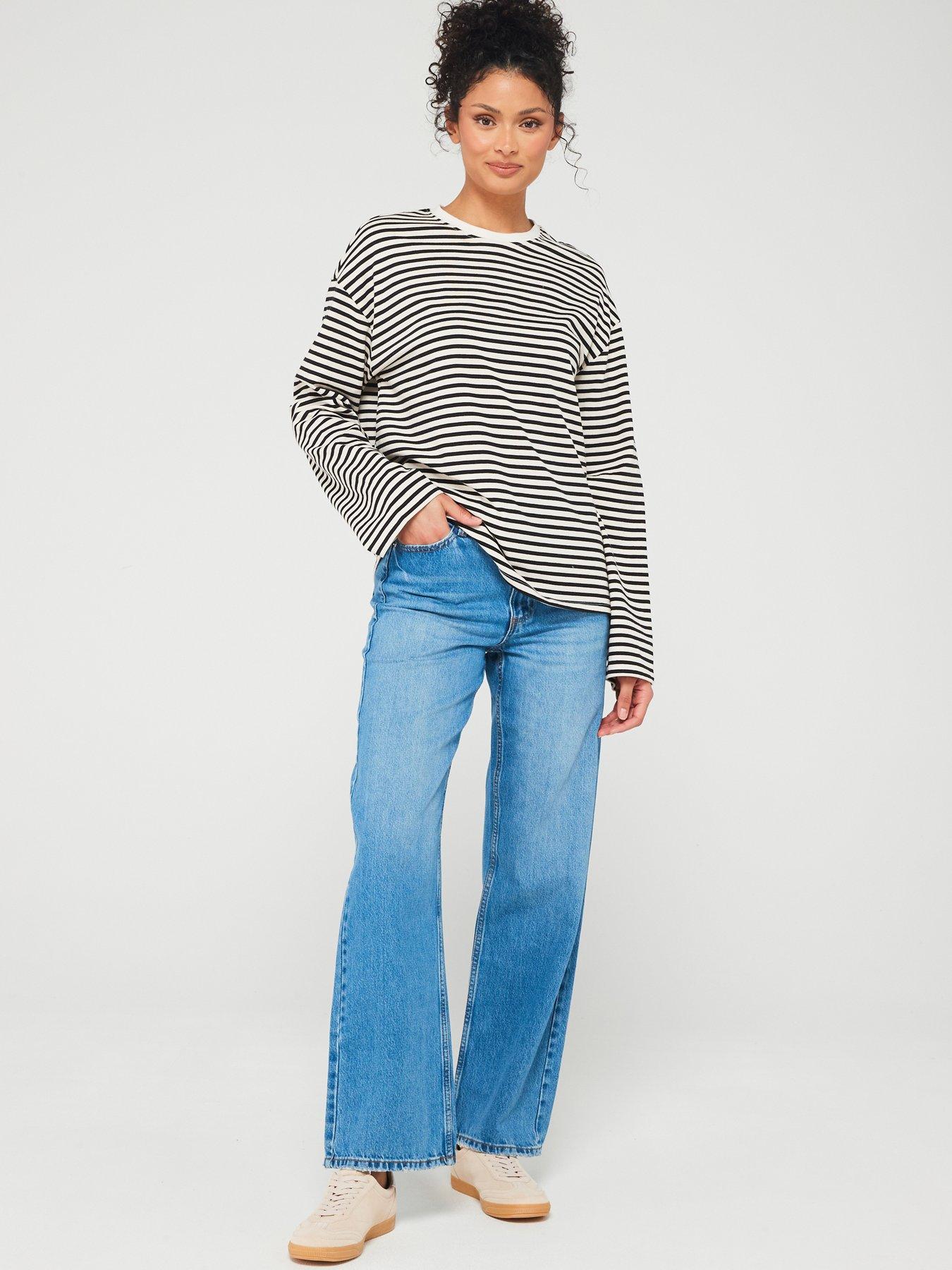 pieces-stripe-long-sleeve-top-multiback