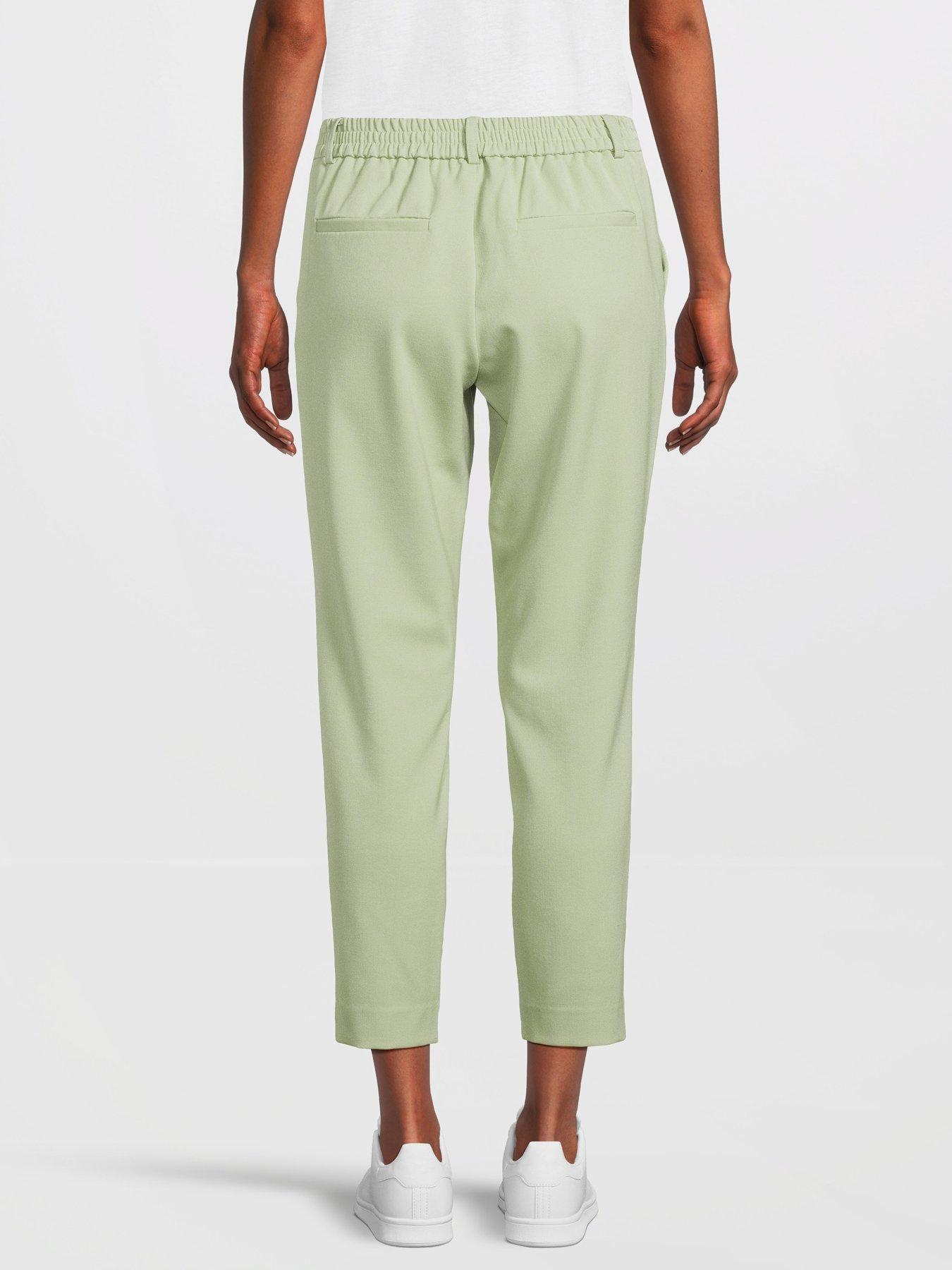 vila-high-waist-tailored-trousers-greenstillFront