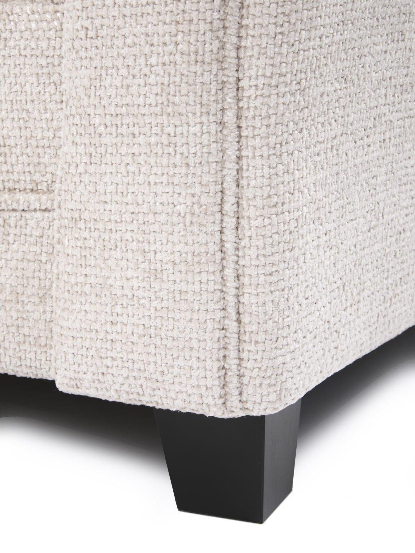Image 4 of 7 of Very Home Dury Chunky Weave Armchair - Natural - FSC&reg; Certified