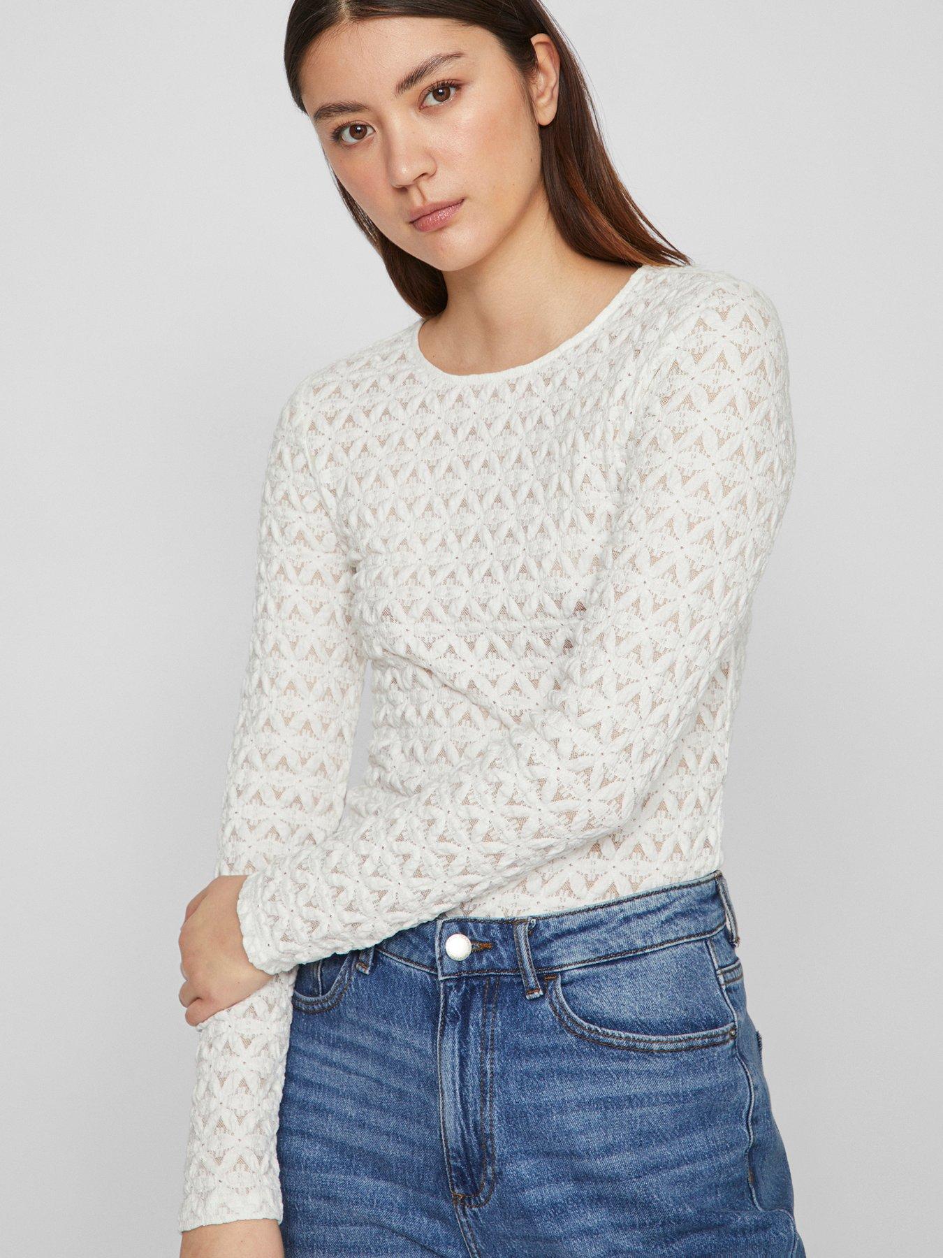 vila-long-sleeve-blouse-egret-creamoutfit