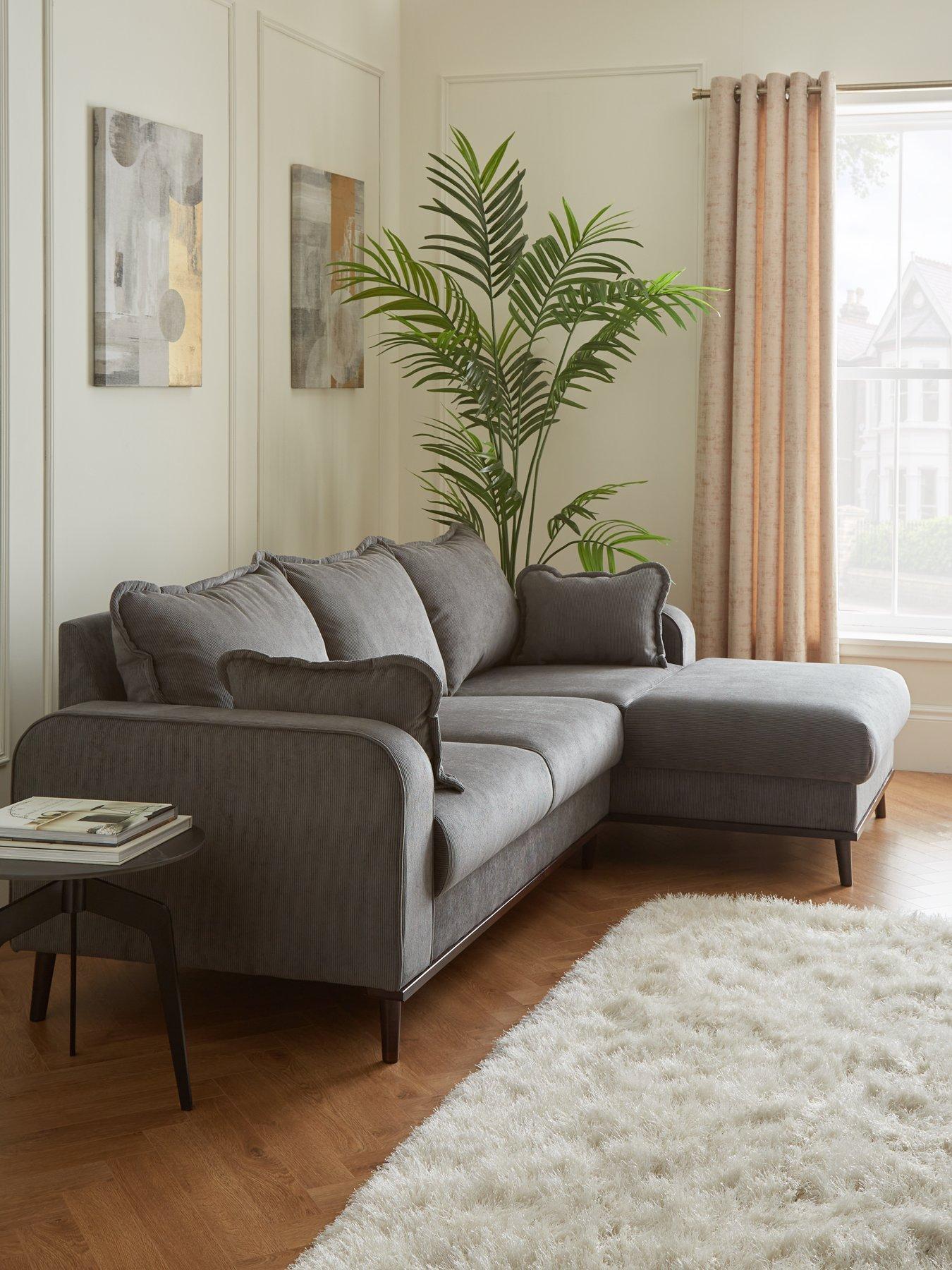 very-home-beata-fabric-right-hand-corner-chaise-sofa