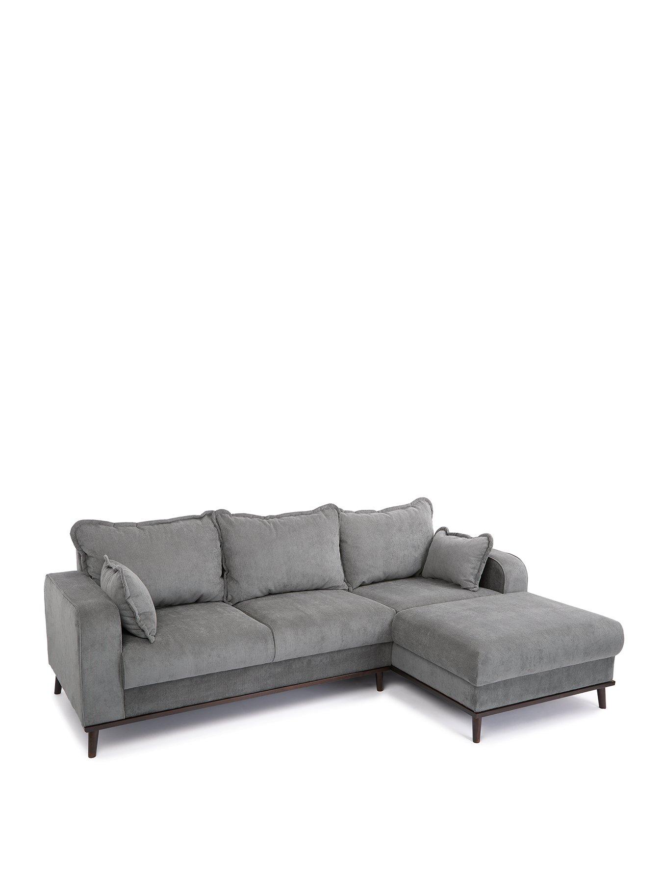 very-home-beata-fabric-right-hand-corner-chaise-sofastillFront