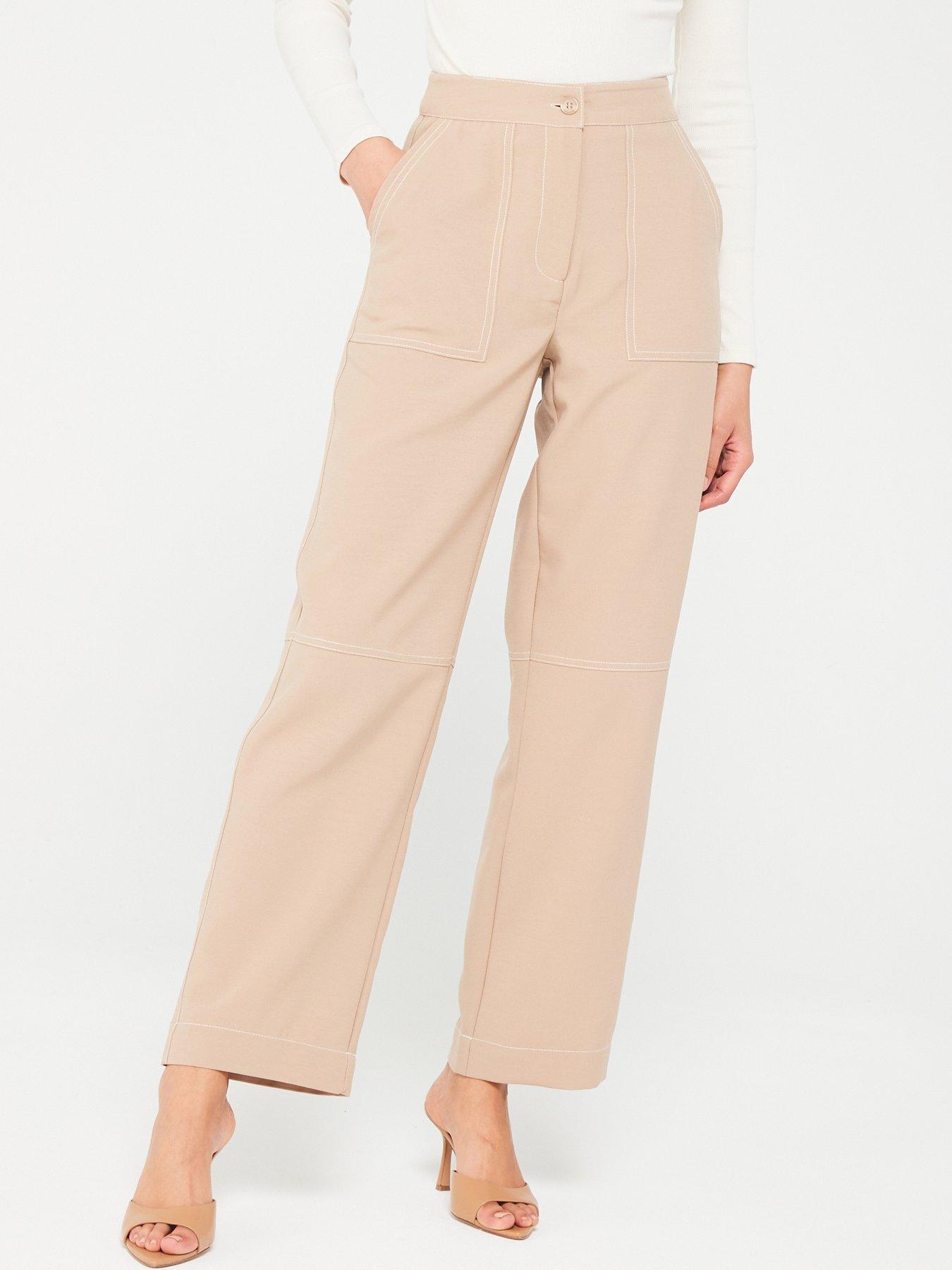 vero-moda-high-waist-trouser-grey