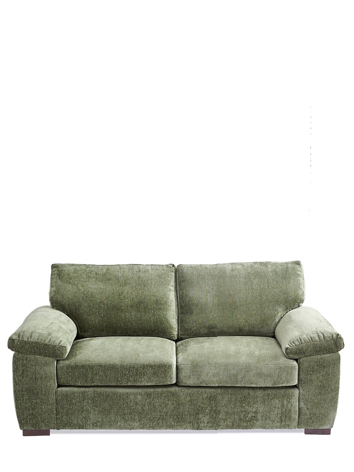 Image 2 of 7 of The Very Collection Salerno Standard 2 Seater Fabric Sofa -&nbsp;Green&nbsp;- FSC&reg; Certified
