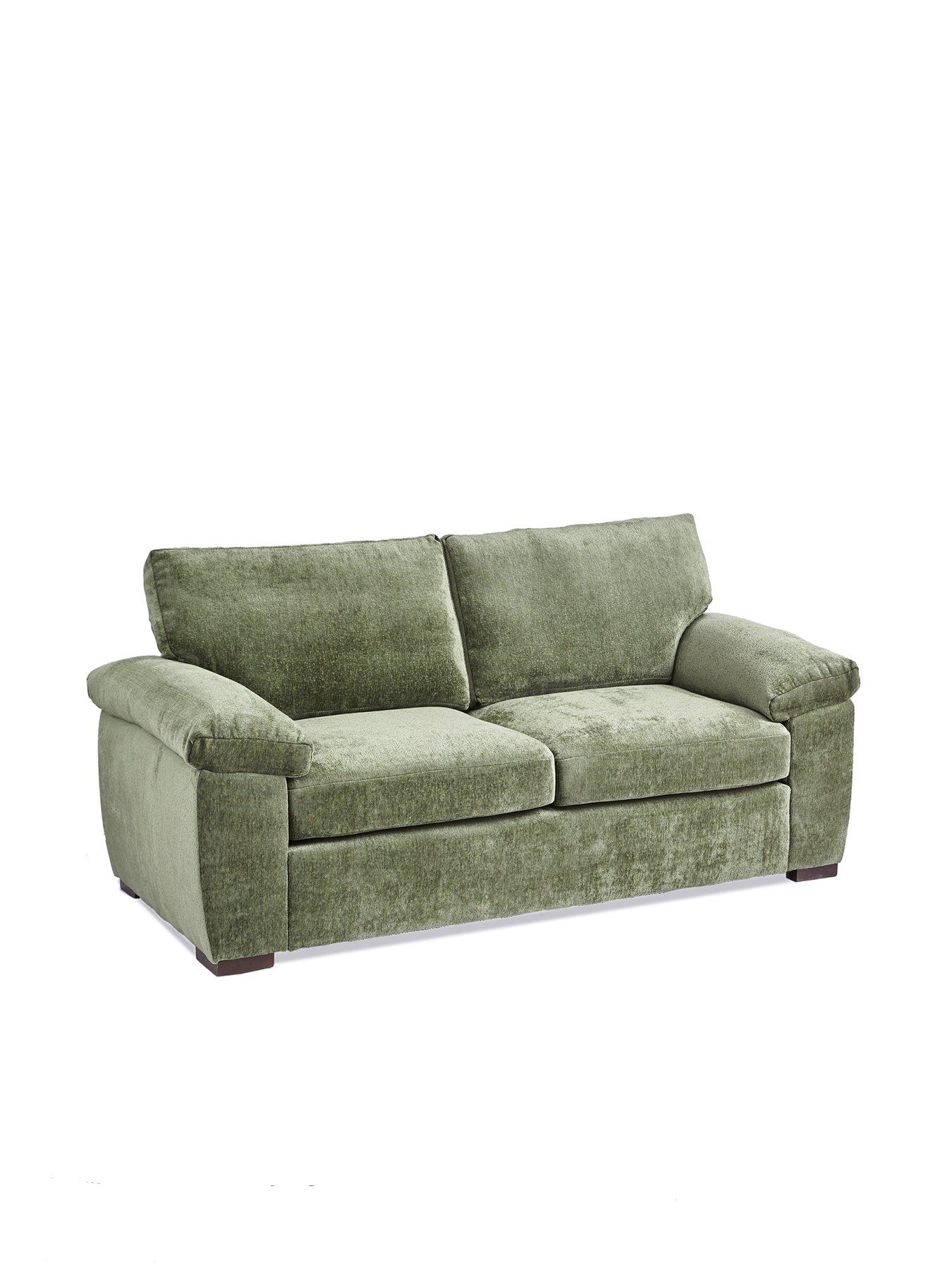 Image 3 of 7 of The Very Collection Salerno Standard 2 Seater Fabric Sofa -&nbsp;Green&nbsp;- FSC&reg; Certified