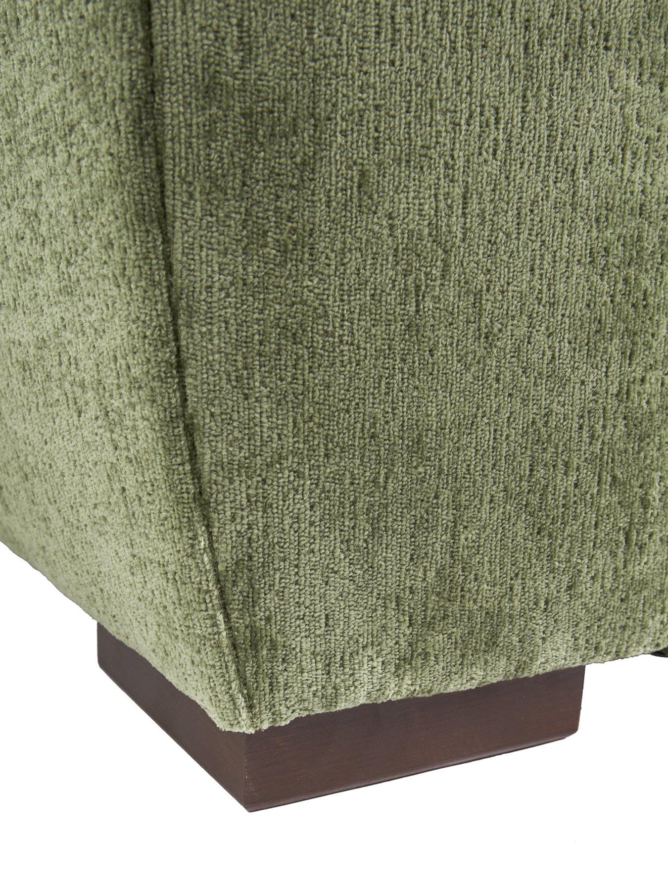 Image 5 of 7 of The Very Collection Salerno Standard 2 Seater Fabric Sofa -&nbsp;Green&nbsp;- FSC&reg; Certified
