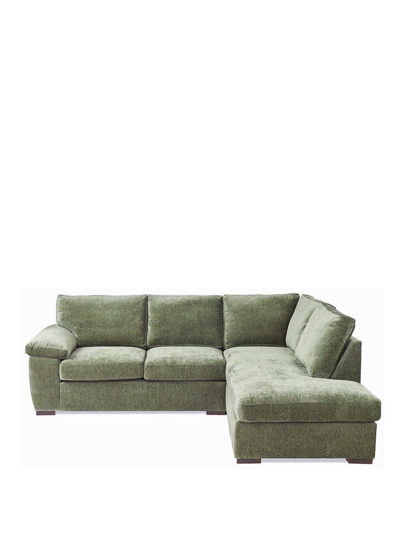 very-home-salerno-standard-back-fabric-right-hand-corner-chaise-sofa-olive-greennbsp--fscreg-certifiedstillFront