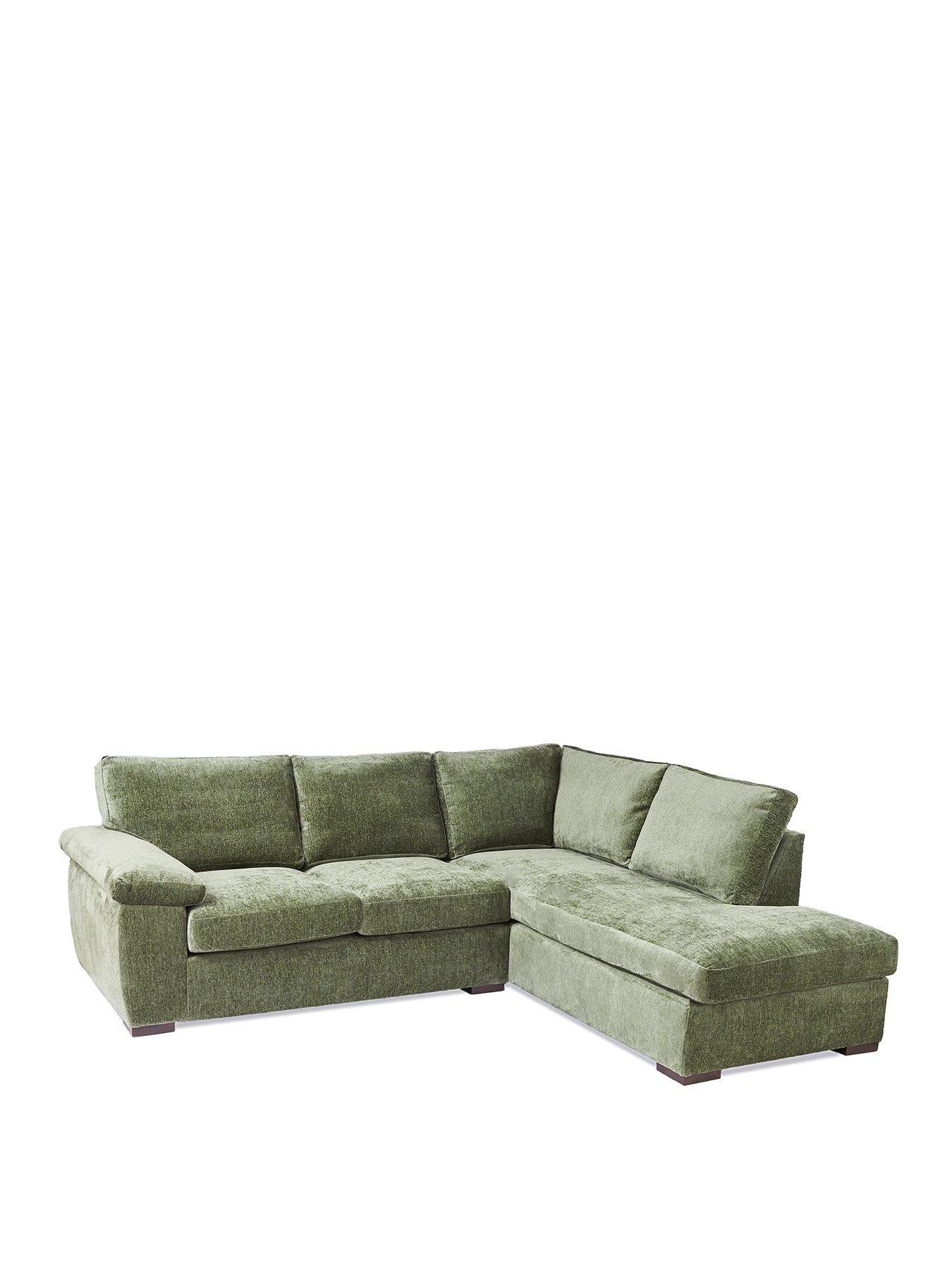 very-home-salerno-standard-back-fabric-right-hand-corner-chaise-sofa-olive-greennbsp--fscreg-certifiedback